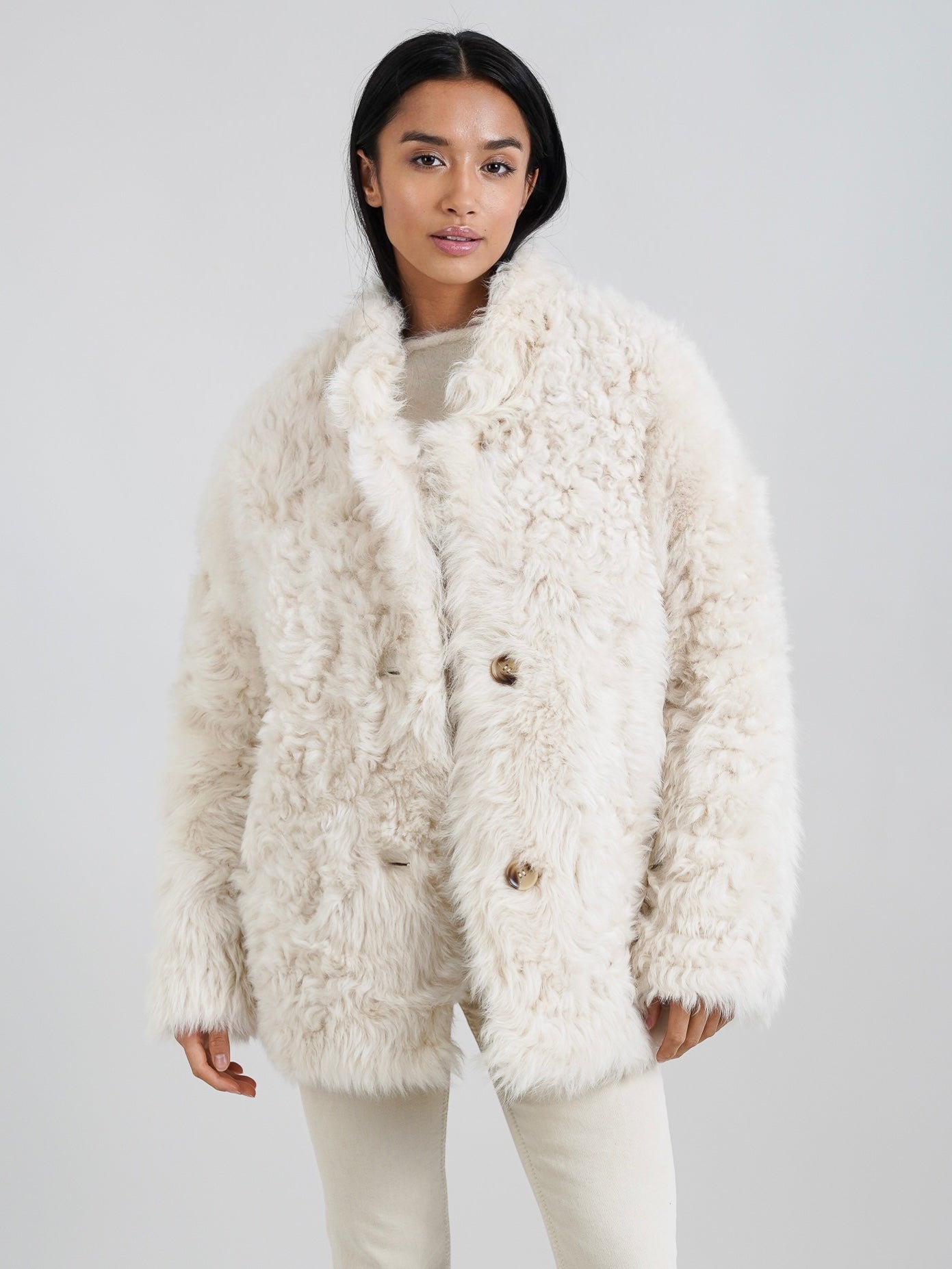 Light Gray Chloe Shearling Coat Cream chloe-shearling-coat-cream Coat XS-S,M-L L.Cuppini