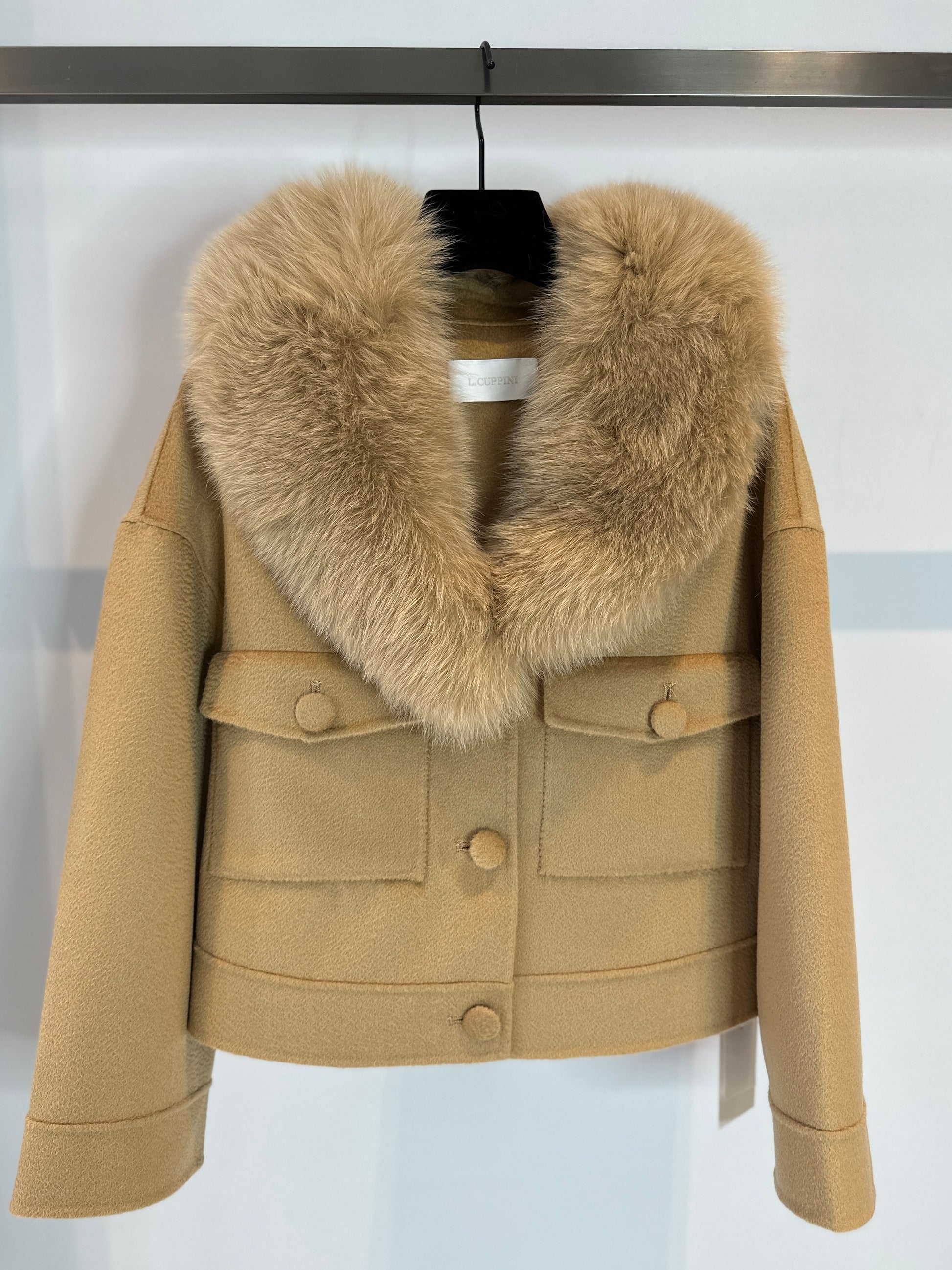 Rosy Brown London Cashmere Jacket Camel london-cashmere-jacket-camel Coat XS-S,S-M,L-XL L.Cuppini