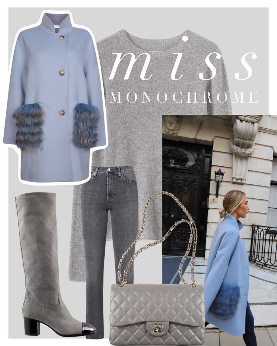 Style Edit - The Chelsea Coat Blue