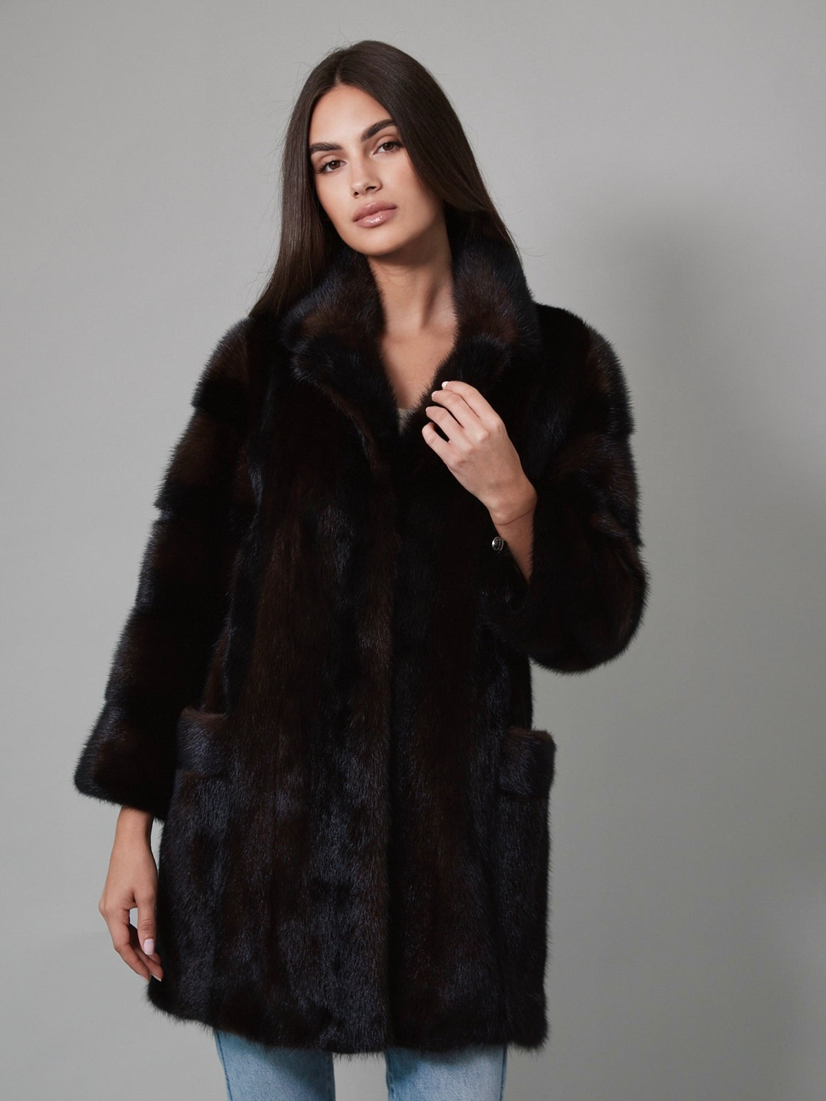 The Samantha Coat Brown