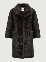 Dark Slate Gray The Samantha Coat Brown the-samantha-coat Coat XS,S,M,L,XL L.Cuppini