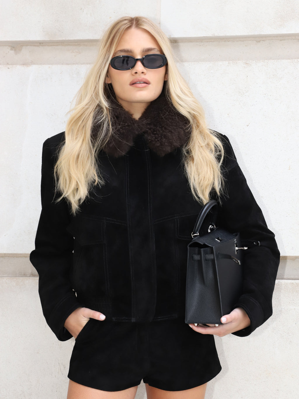 The Aubrey Suede Jacket