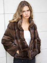 Light Gray The Charlotte 6 in 1 Coat Chocolate Brown charlotte-adjustable-brown Coat XS,S,M,L,XL L.Cuppini