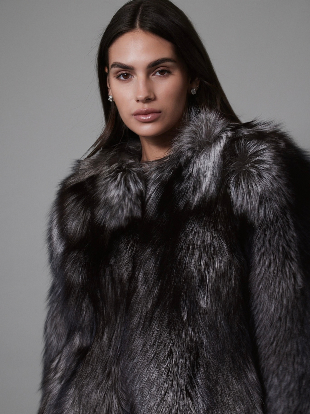 Anouska Coat Silver