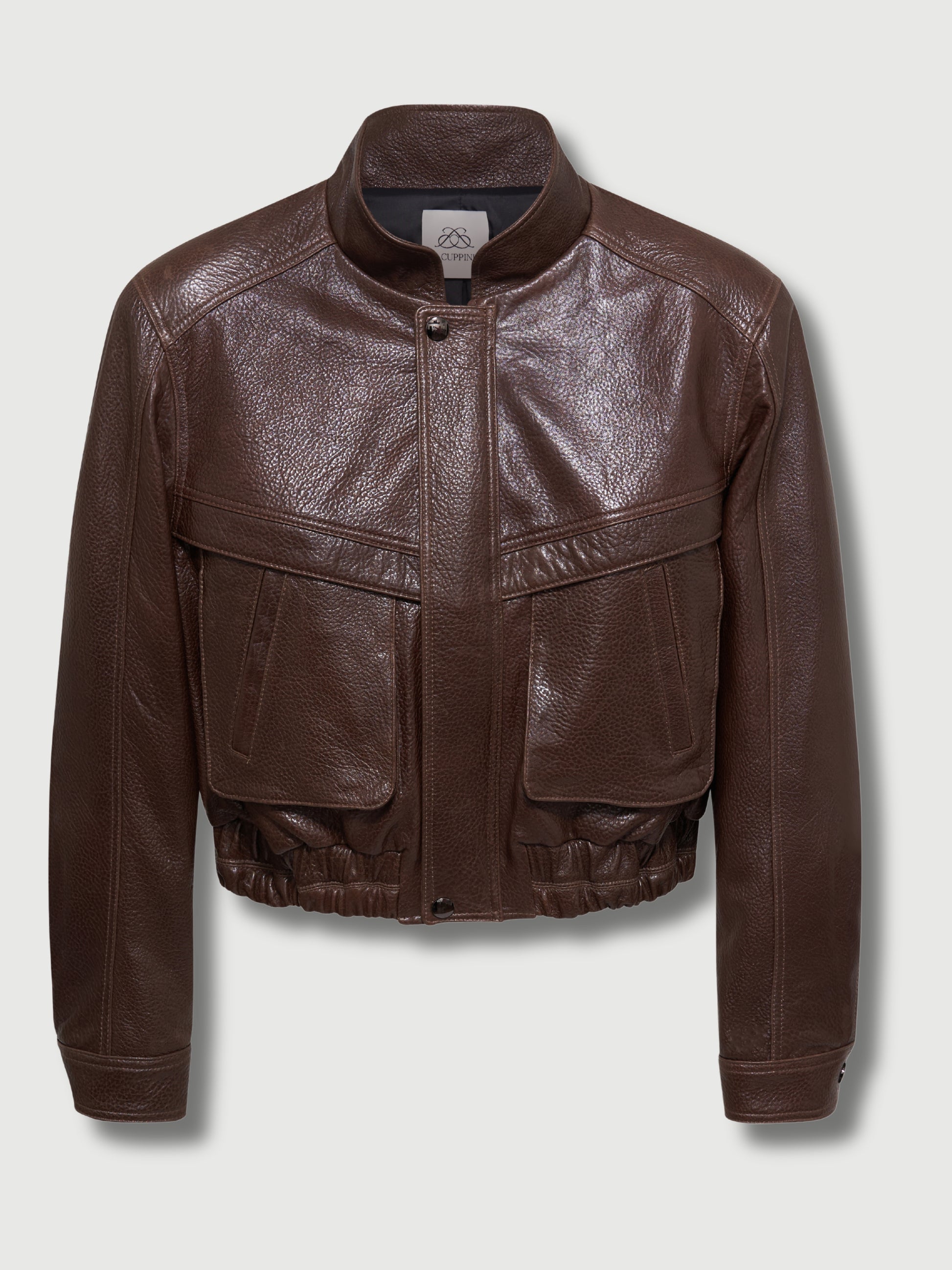 Dark Slate Gray The Becky Jacket Brown becky-leather-jacket S ships 15.08.25,M,L L.Cuppini