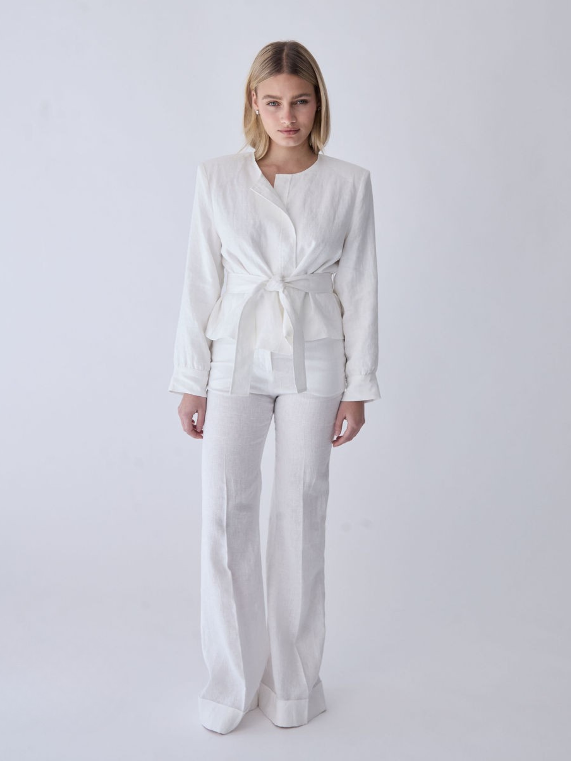 The Heidi Linen Jacket