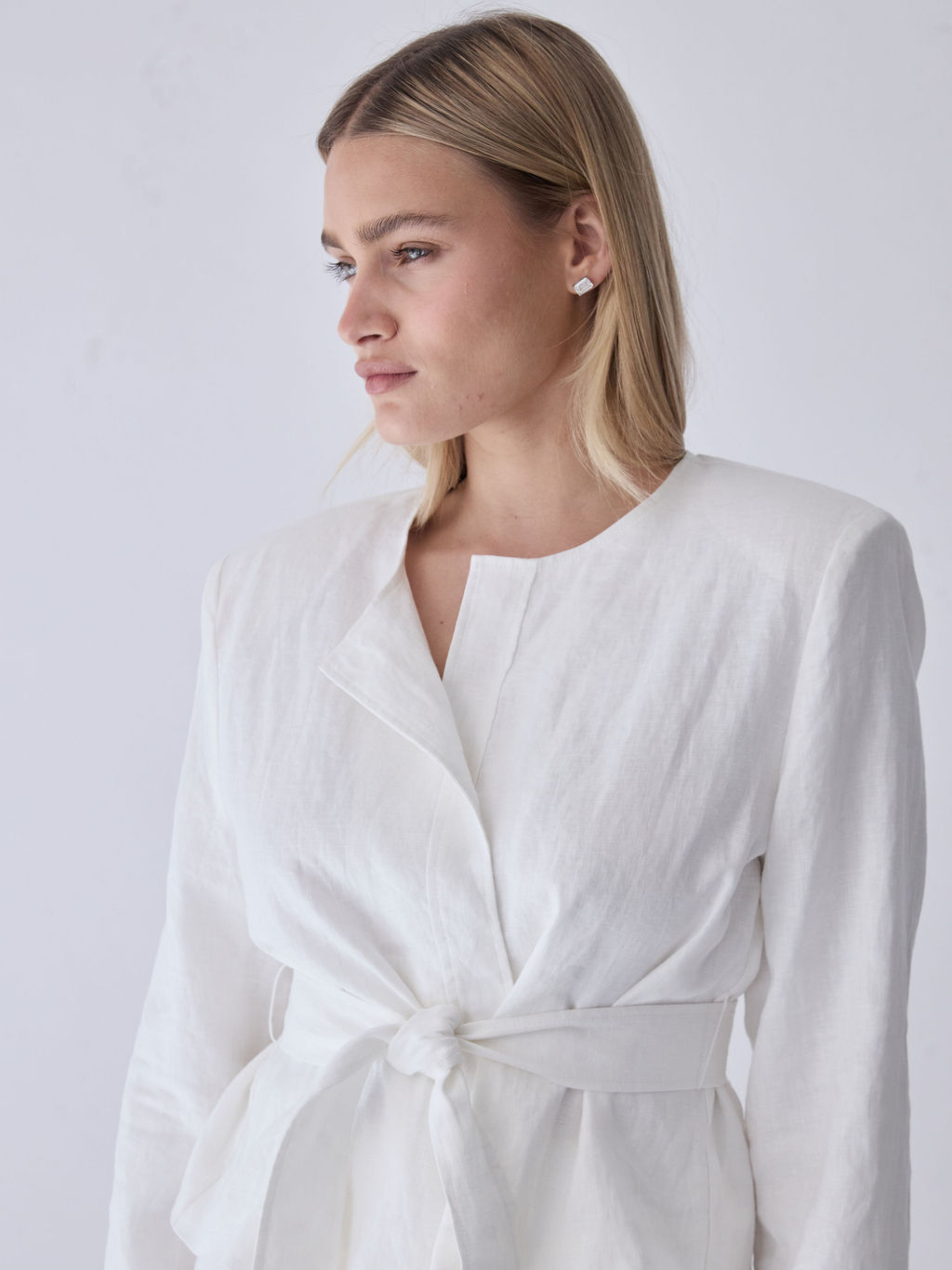 The Heidi Linen Jacket