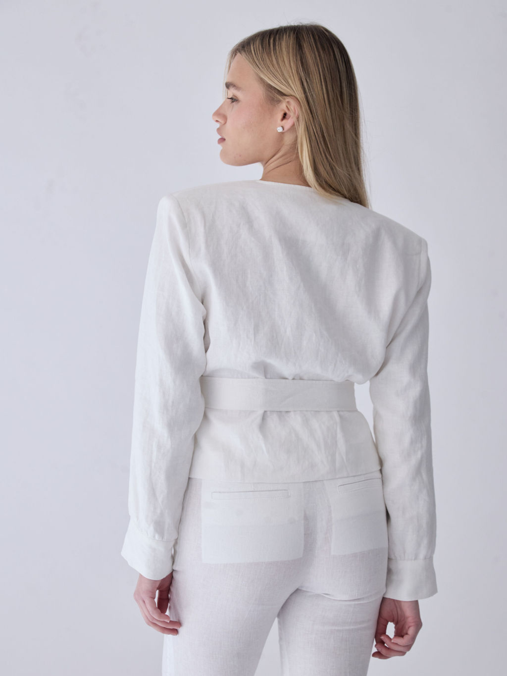 The Heidi Linen Jacket