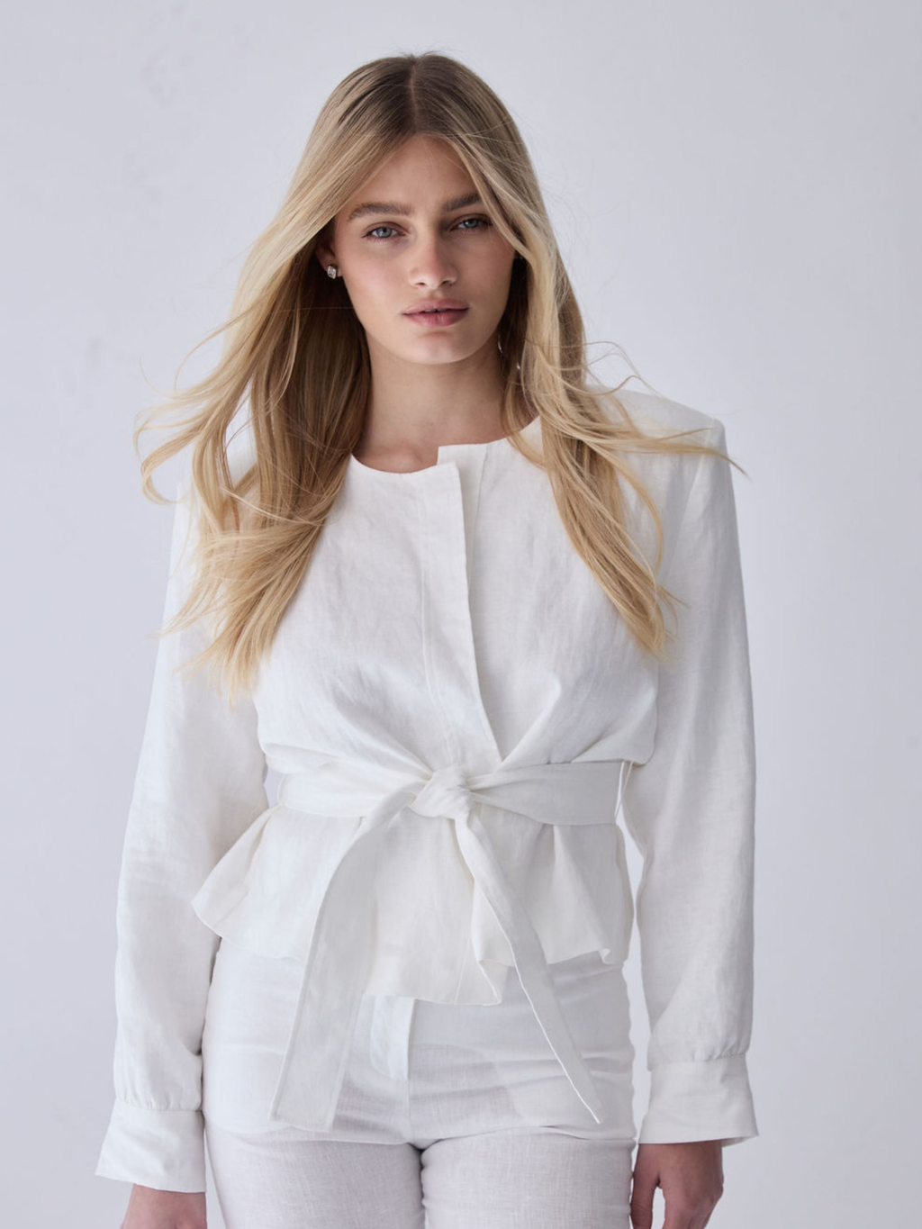 The Heidi Linen Jacket