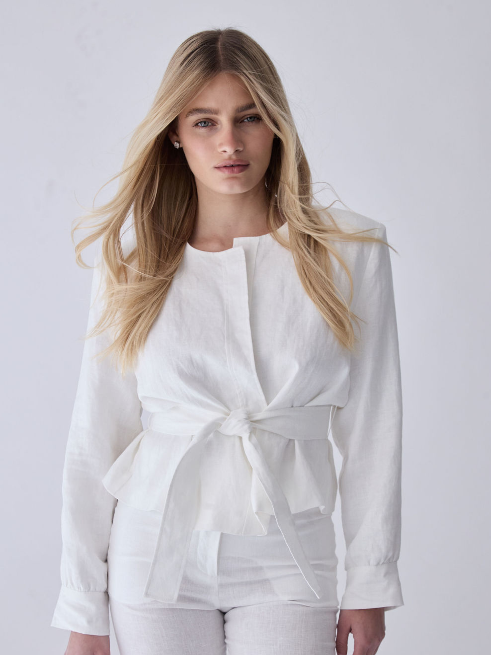 The Heidi Linen Jacket