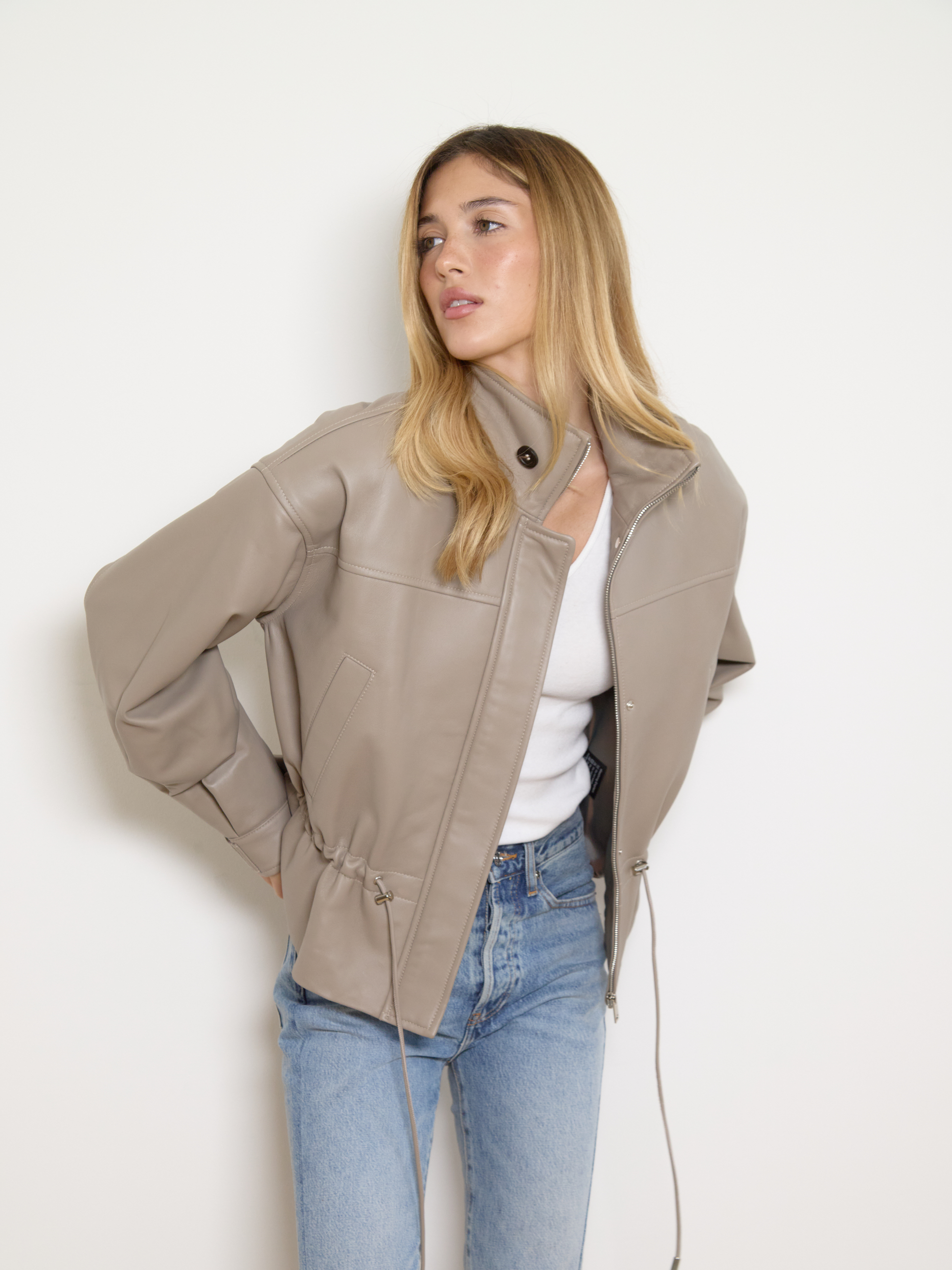 The Noelle Leather Jacket
