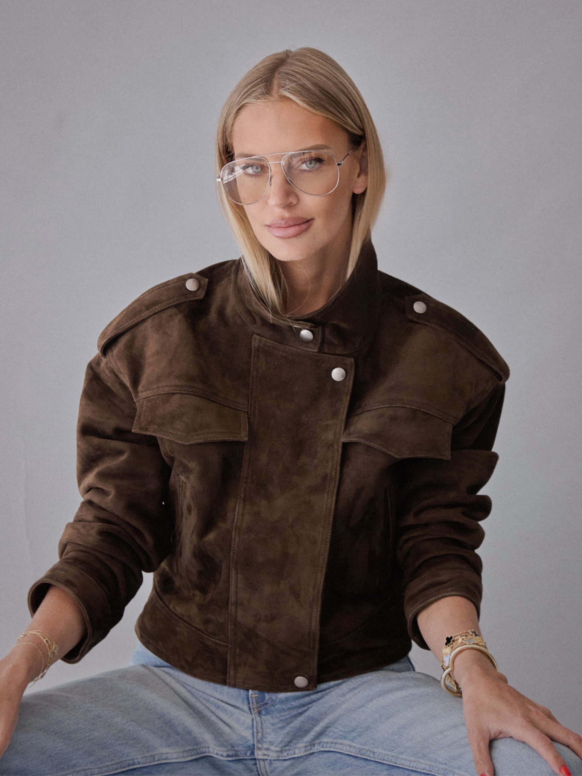 The Laura Suede Jacket