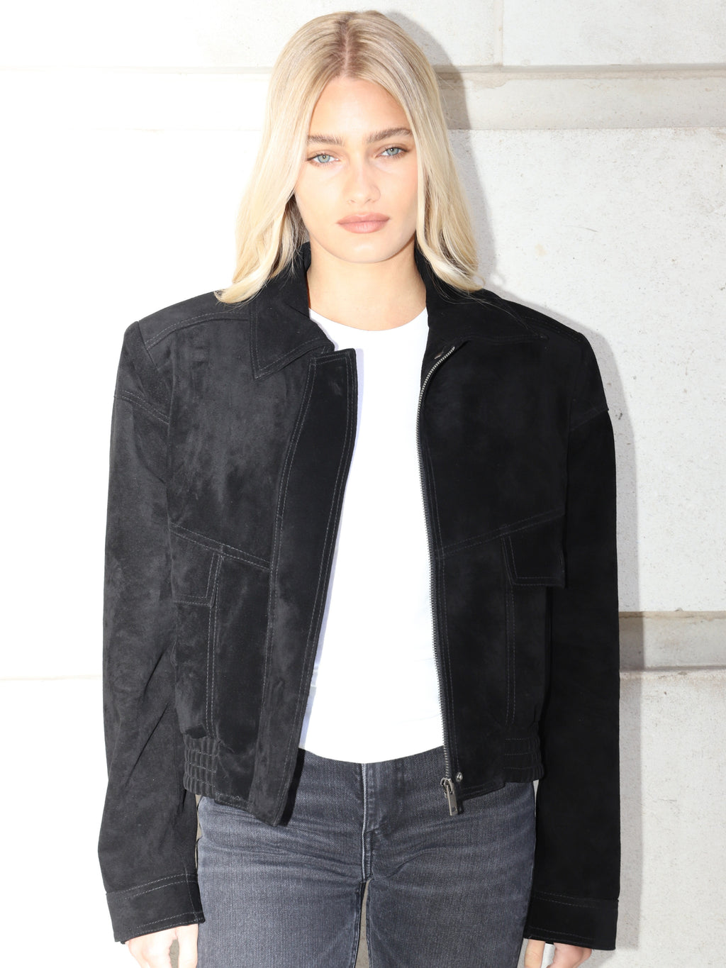 The Aubrey Suede Jacket