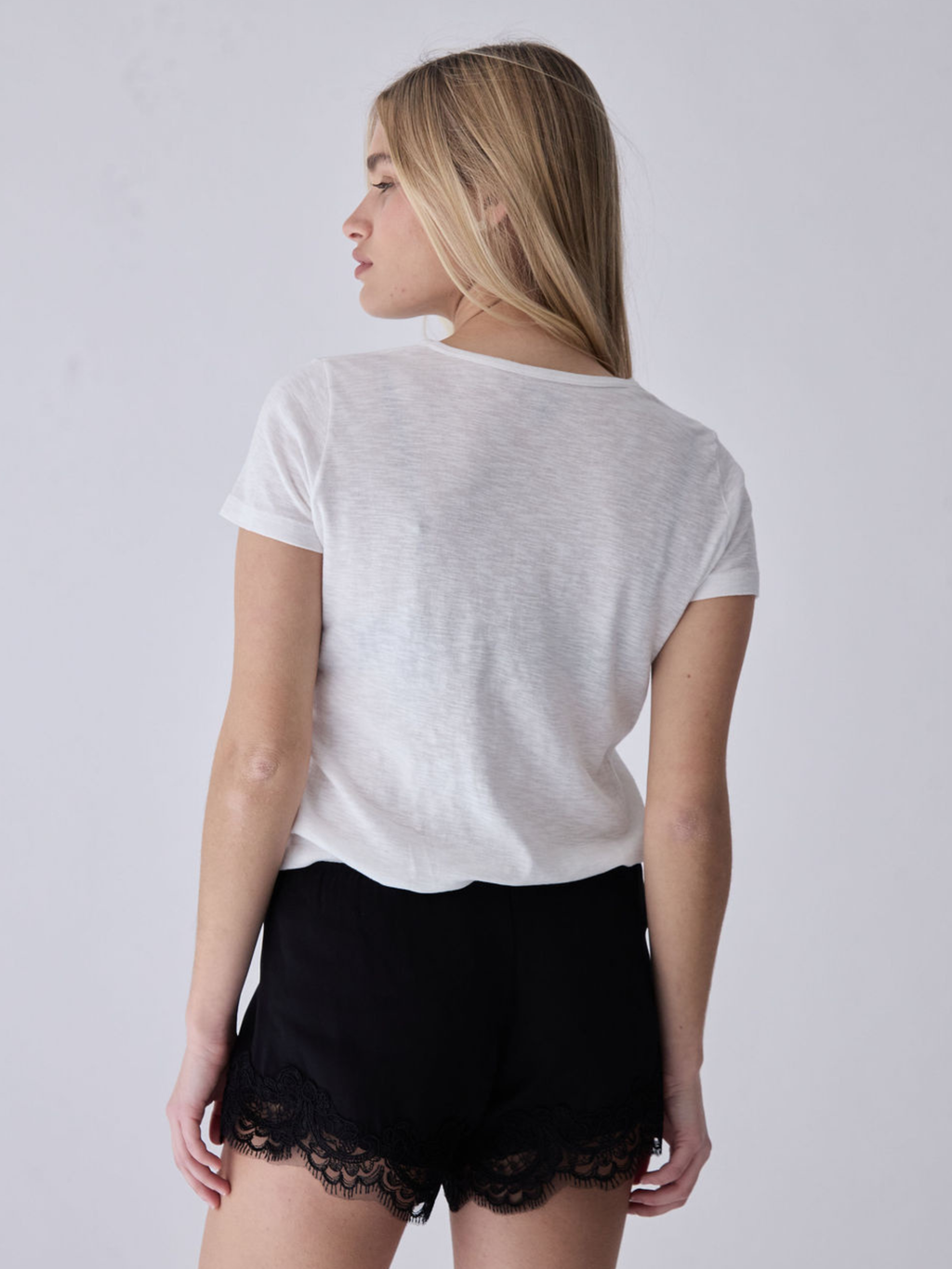 The Luna Silk Shorts Black