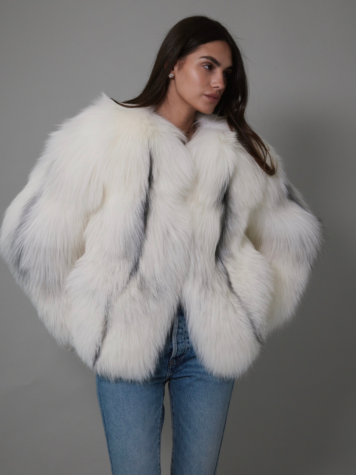 Anouska Coat Marble