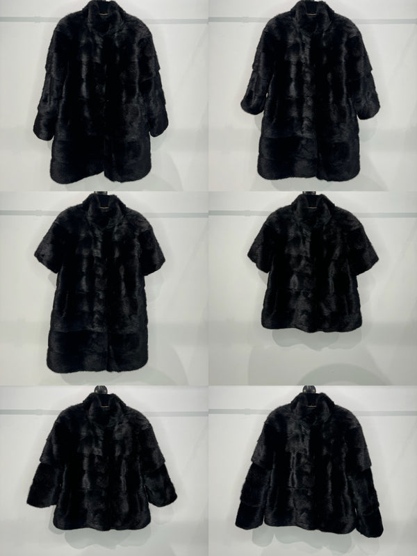 Gray The Charlotte 6 in 1 Coat Black the-charlotte-6-in-1-coat-black Coat XS,S,M,L,XL L.Cuppini