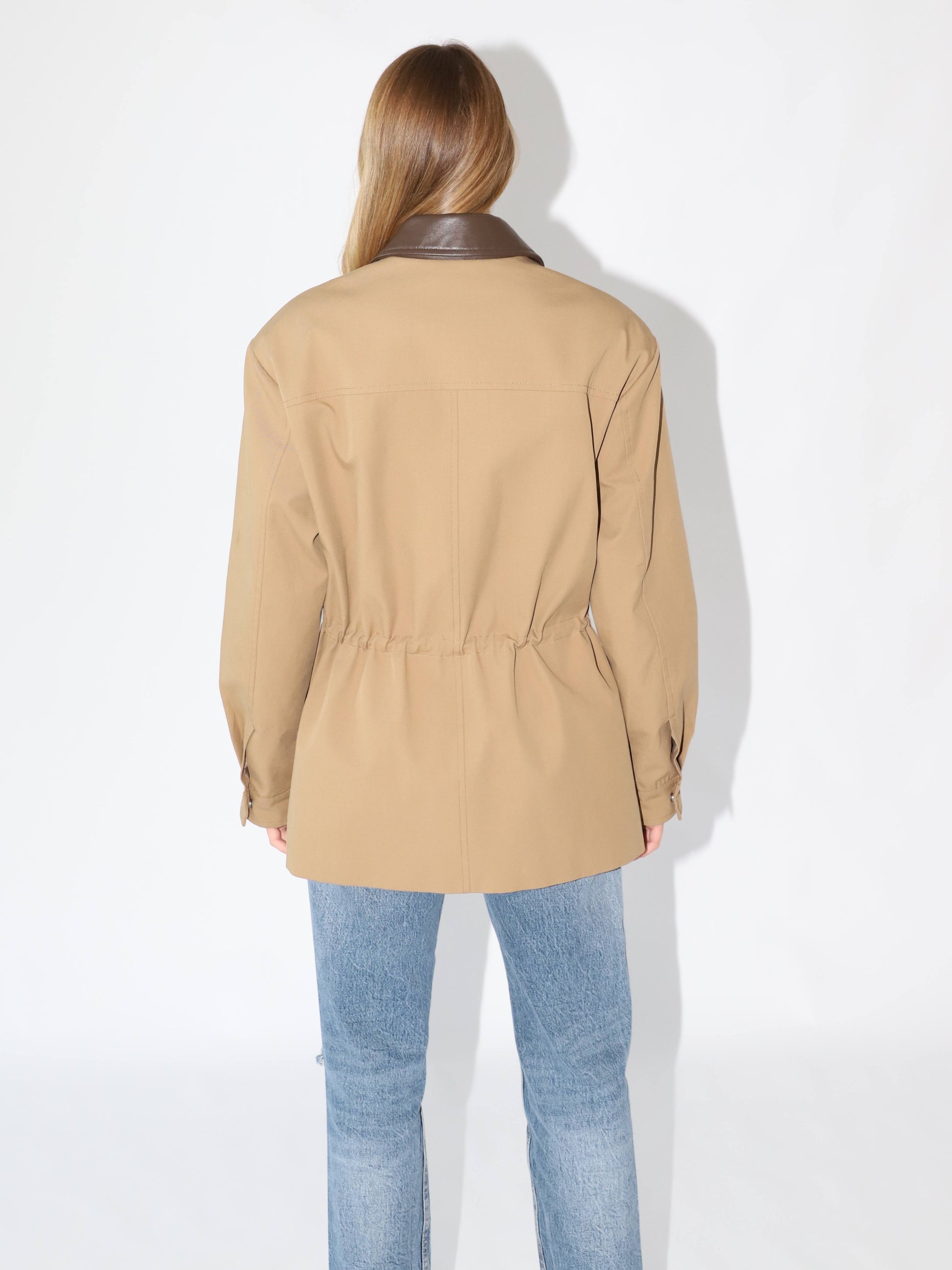 Antique White The Martha Canvas Barn Jacket Beige the-martha-canvas-barn-jacket-beige S,M,L L.Cuppini