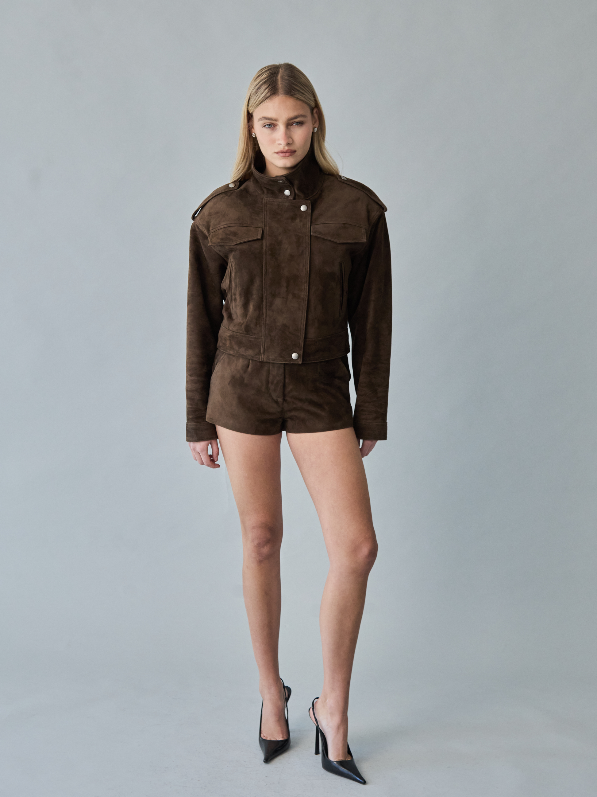 The Laura Suede Jacket