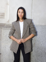 Gray Linda Wool Blazer Brown linda-wool-blazer-brown Coat S,M,L L.Cuppini