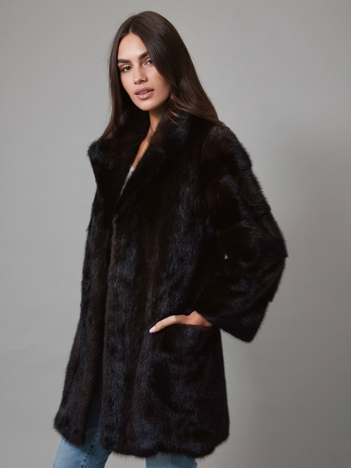 The Samantha Coat Brown