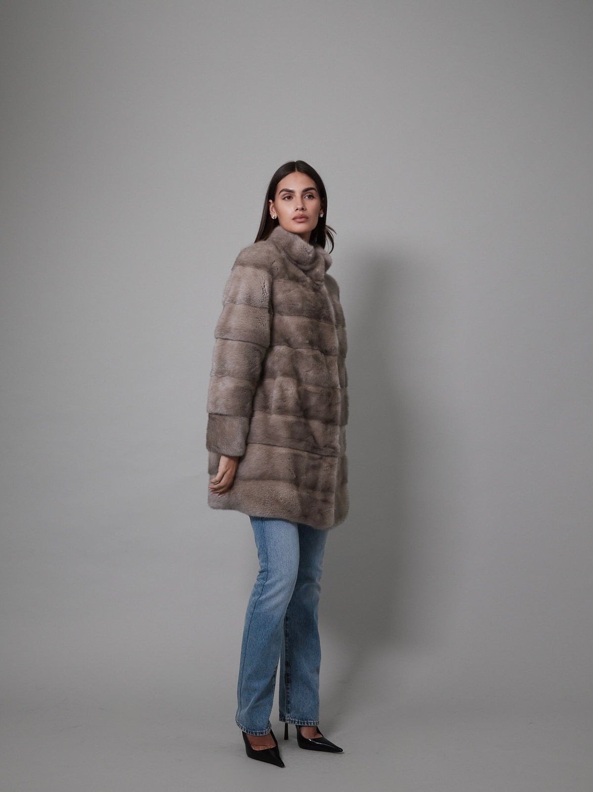 The Charlotte 6 in 1 Coat Grey