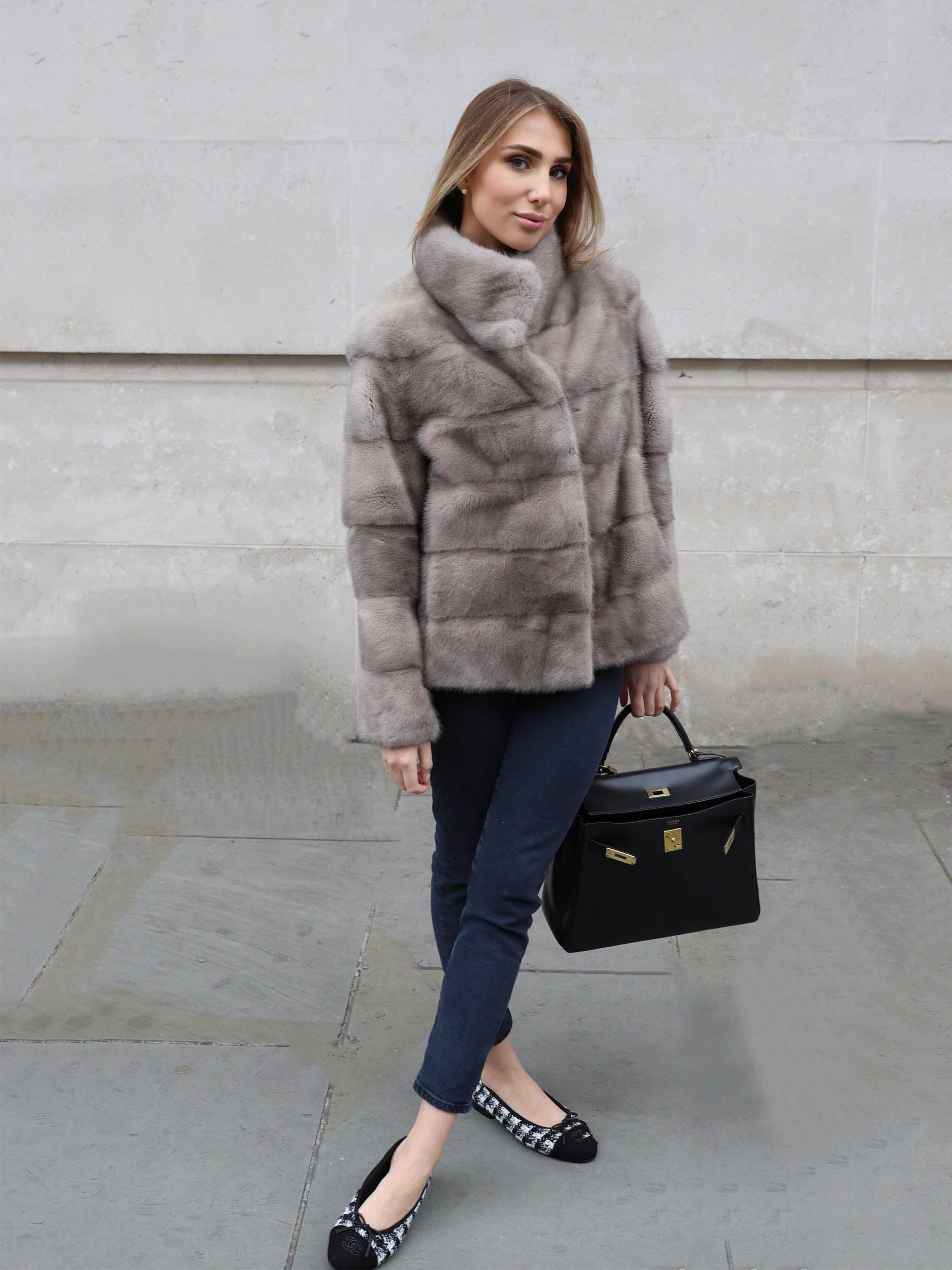 The Alexandra Jacket Grey – L.Cuppini