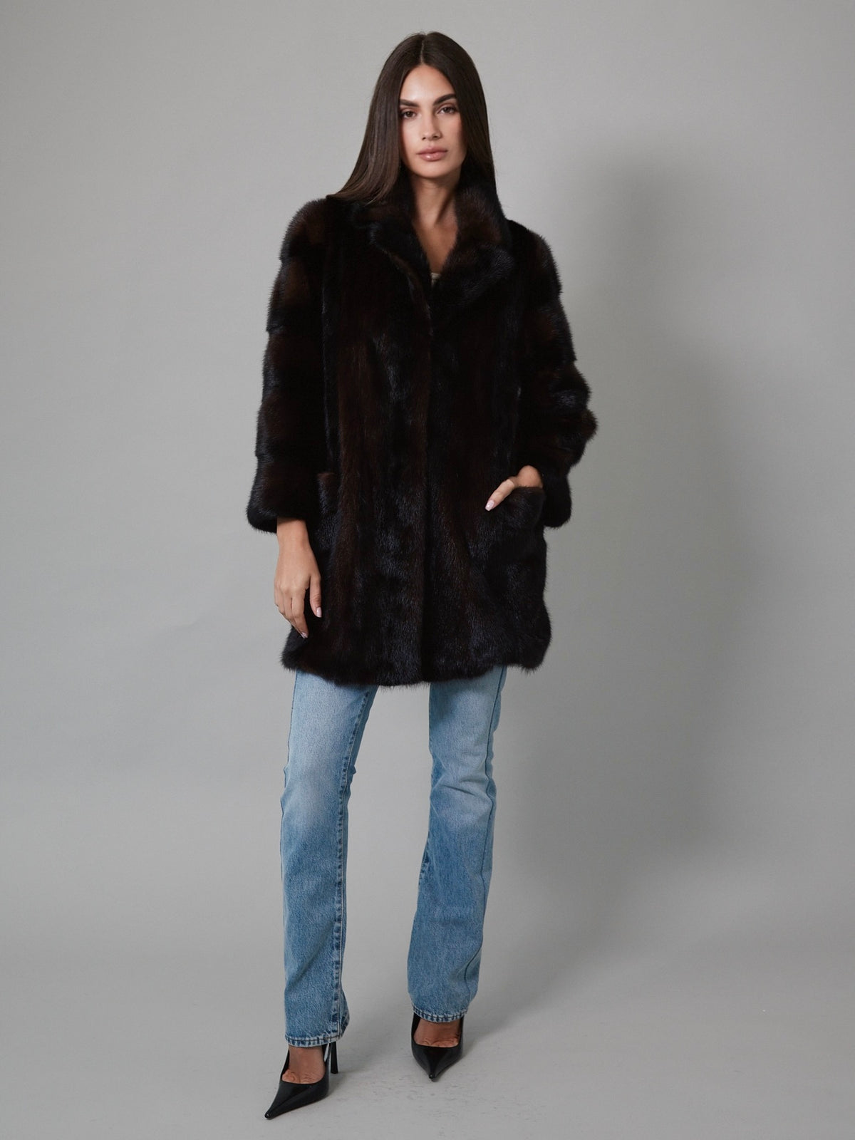 The Samantha Coat Brown