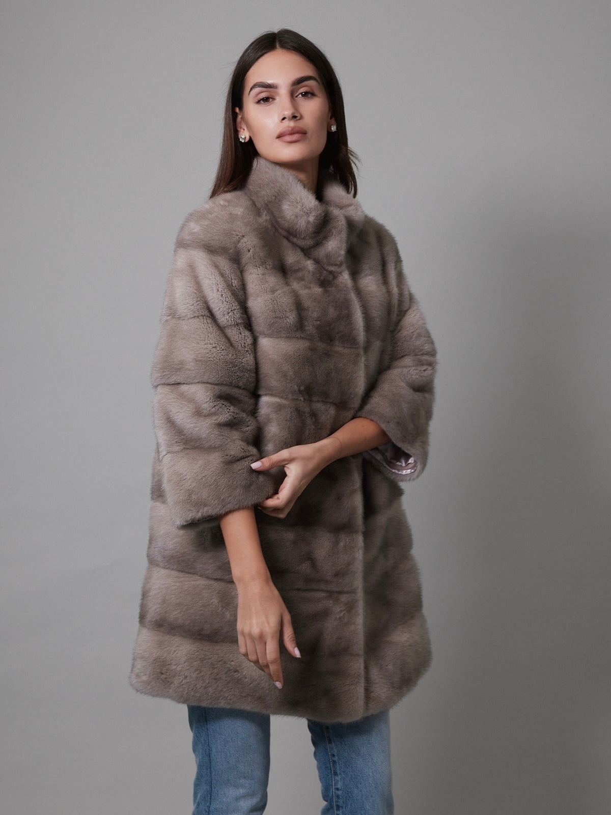 The Charlotte 6 in 1 Coat Grey