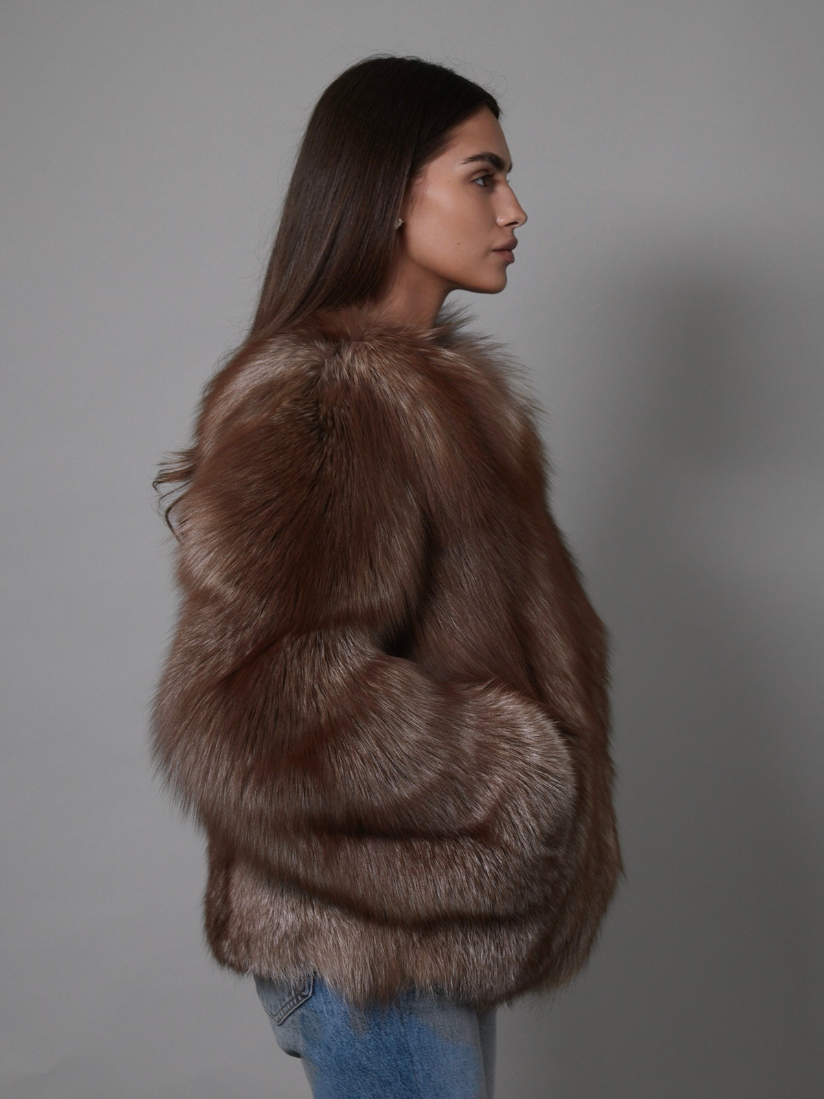 Anouska Coat Coffee