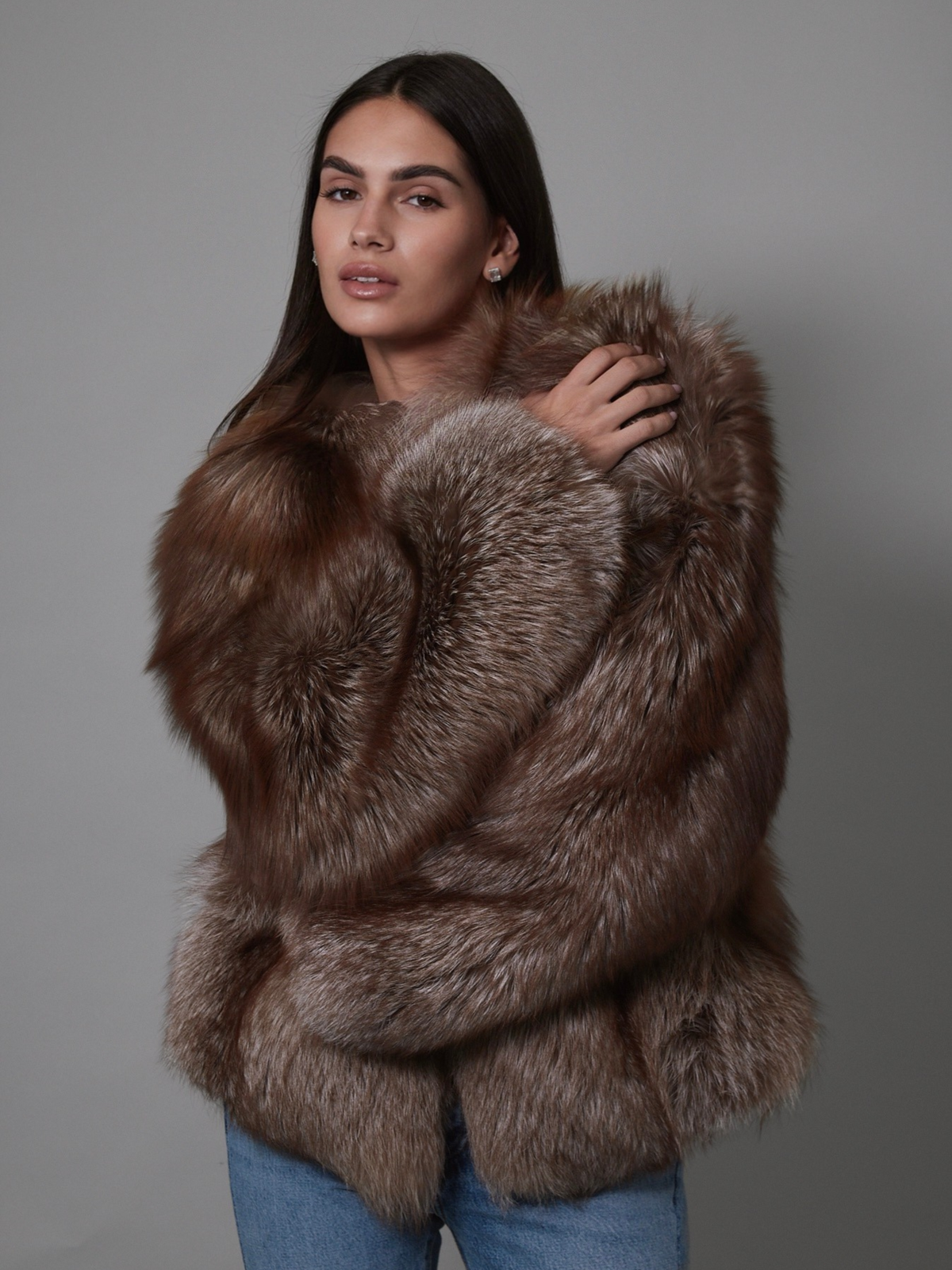 Anouska Coat Coffee