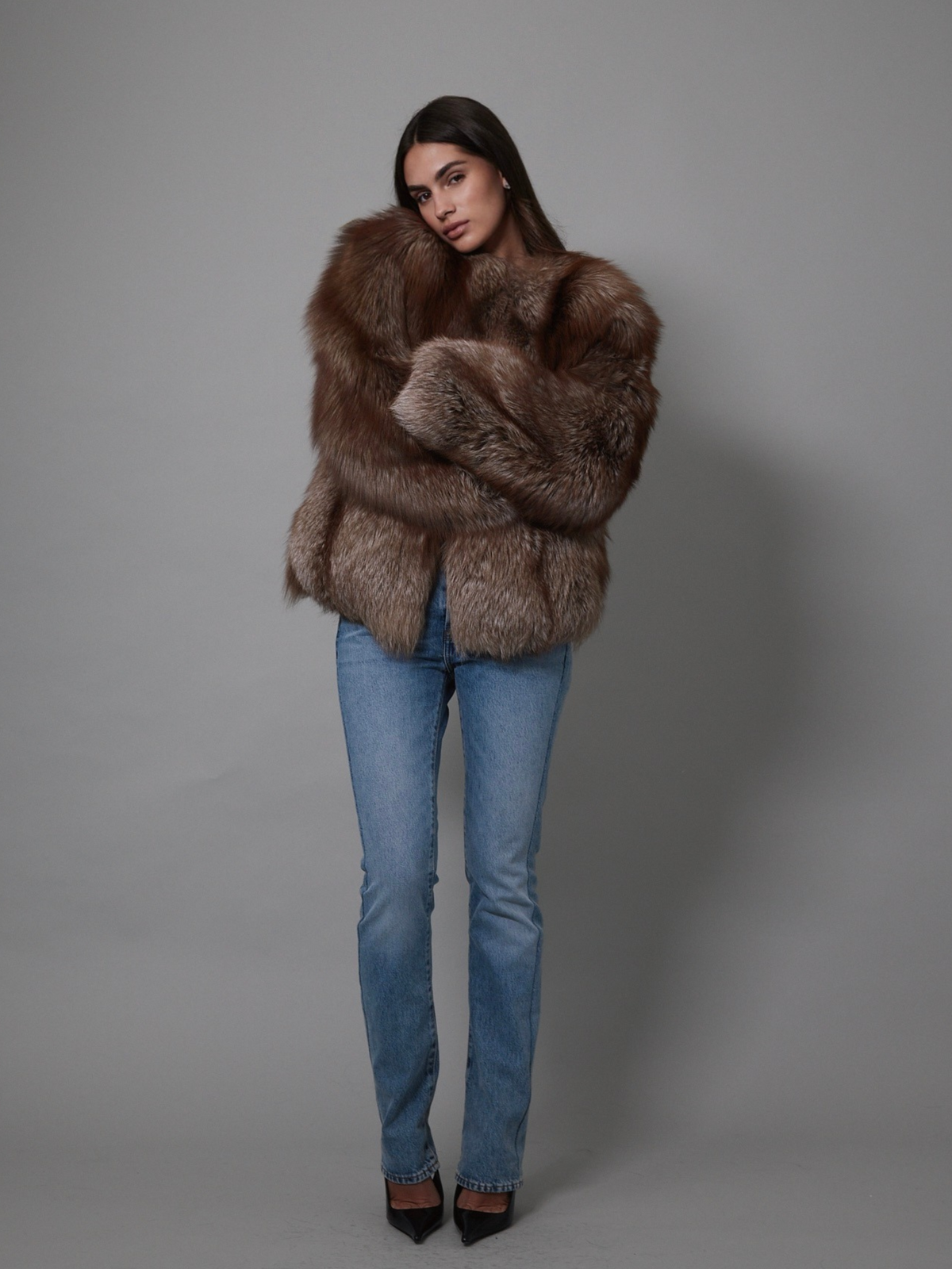 Anouska Coat Coffee