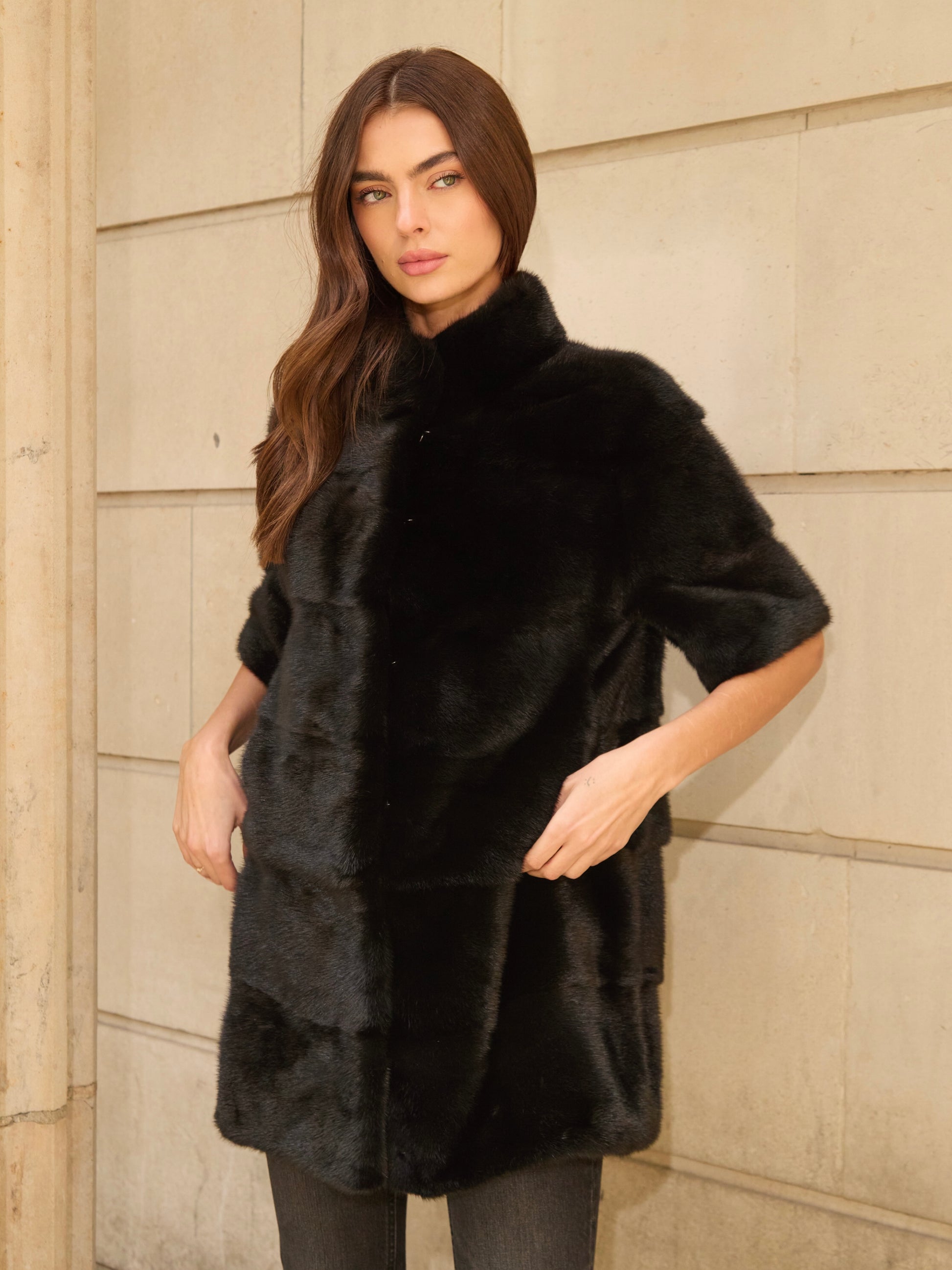 Black The Charlotte 6 in 1 Coat Black the-charlotte-6-in-1-coat-black Coat XS,S,M,L,XL L.Cuppini