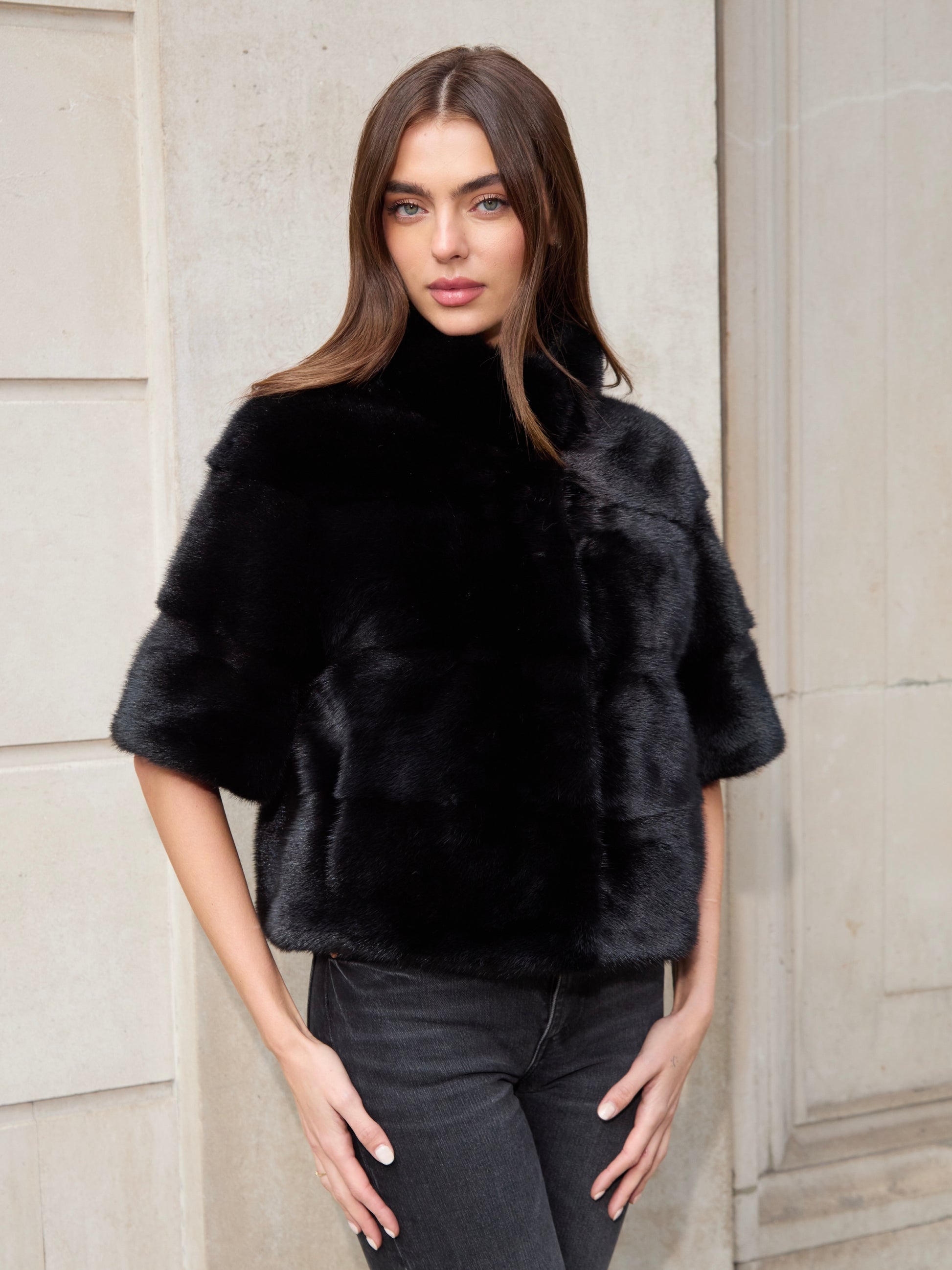 Black The Charlotte 6 in 1 Coat Black the-charlotte-6-in-1-coat-black Coat XS,S,M,L,XL L.Cuppini