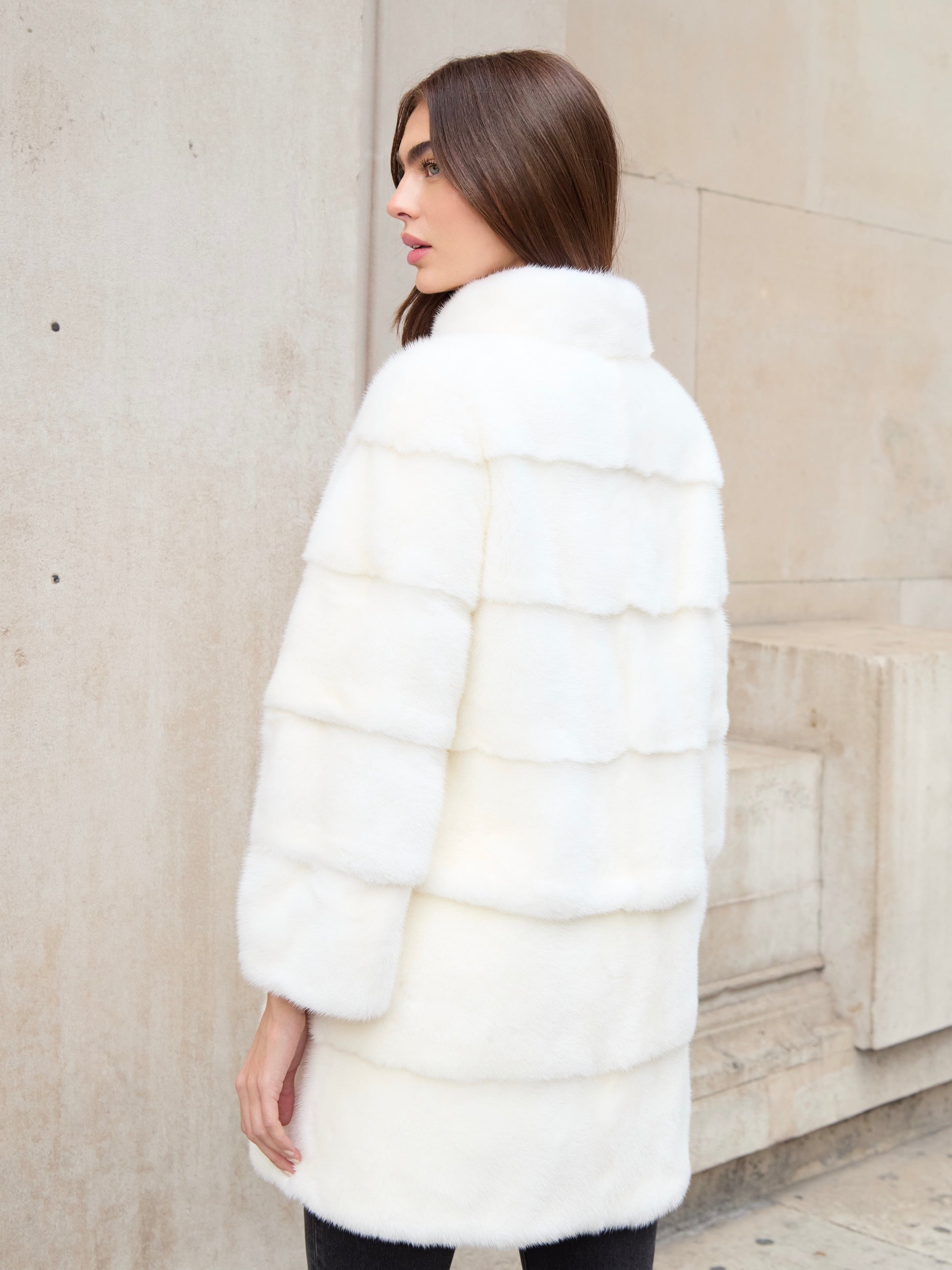 Light Gray The Charlotte 6 in 1 Coat White the-charlotte-6-in-1-coat-white Coat XS,S,M,L,XL L.Cuppini