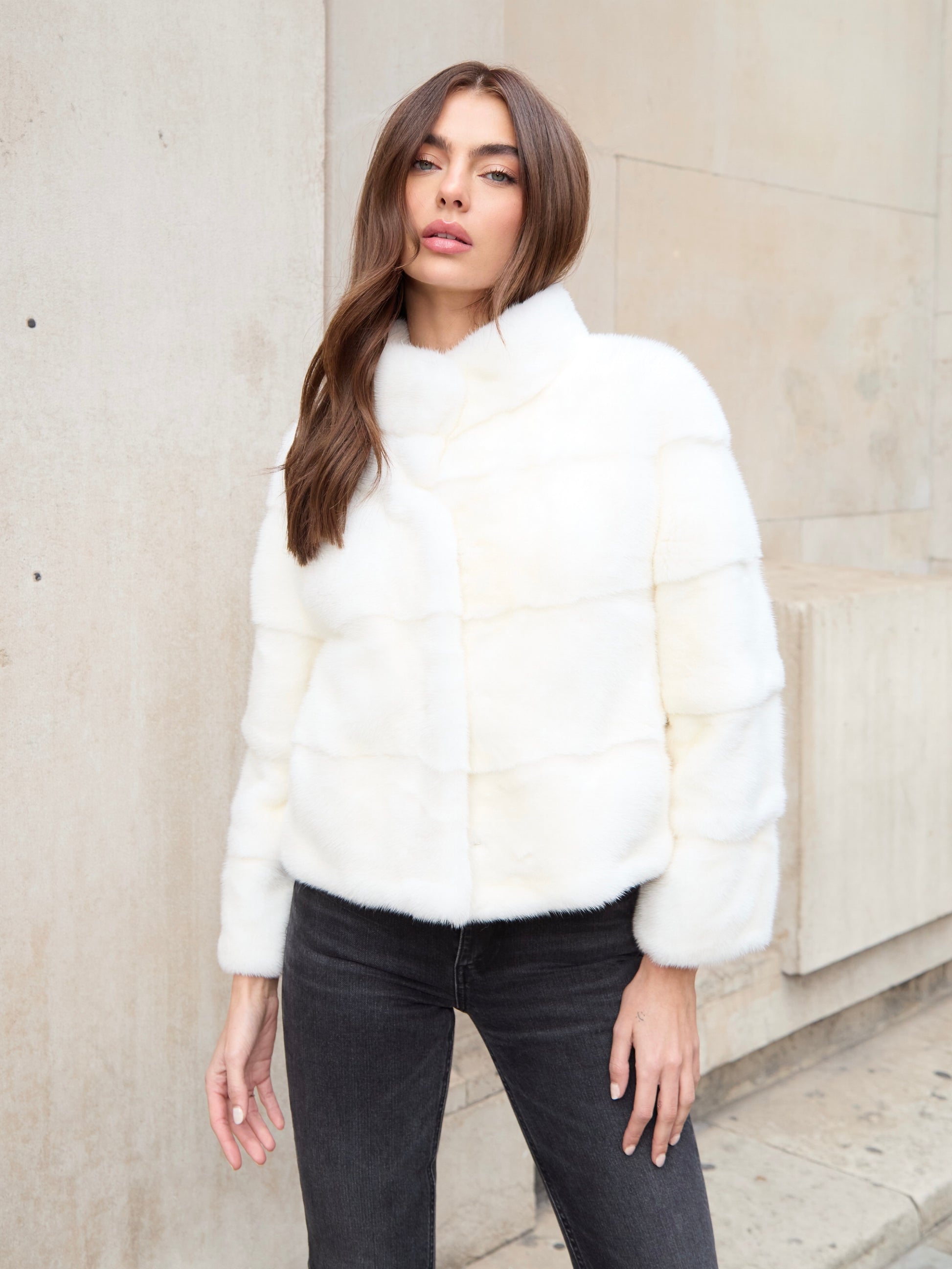 Light Gray The Charlotte 6 in 1 Coat White the-charlotte-6-in-1-coat-white Coat XS,S,M,L,XL L.Cuppini