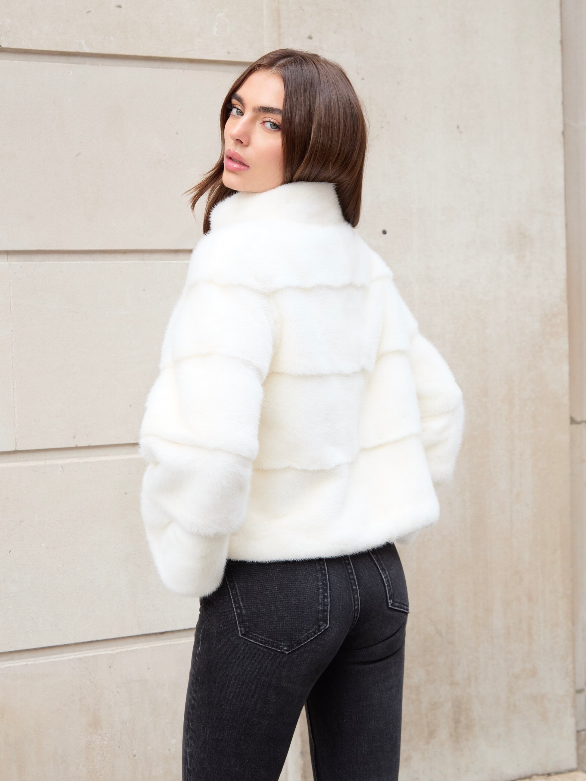 Light Gray The Charlotte 6 in 1 Coat White the-charlotte-6-in-1-coat-white Coat XS,S,M,L,XL L.Cuppini