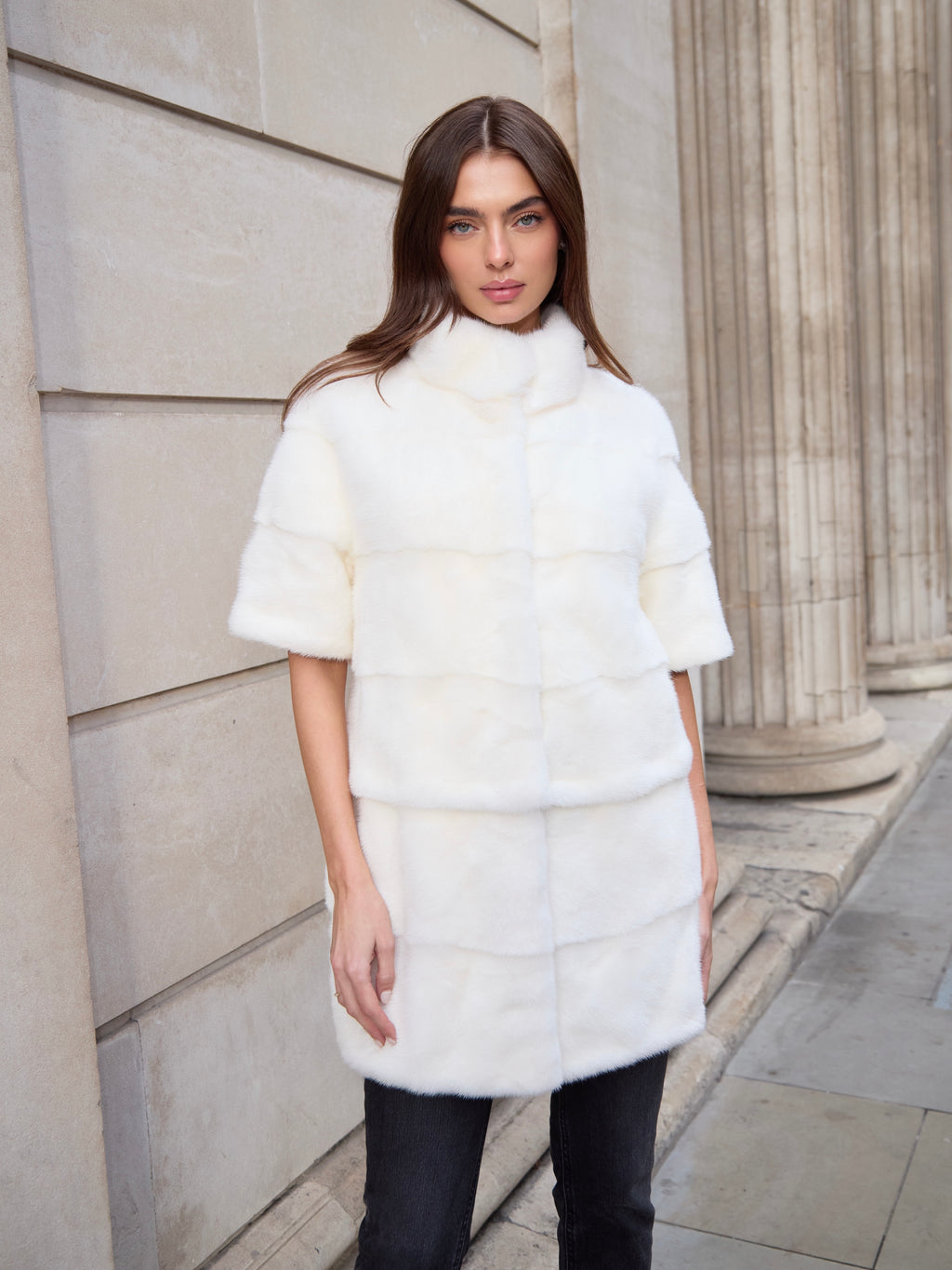 Gray The Charlotte 6 in 1 Coat White the-charlotte-6-in-1-coat-white Coat XS,S,M,L,XL L.Cuppini