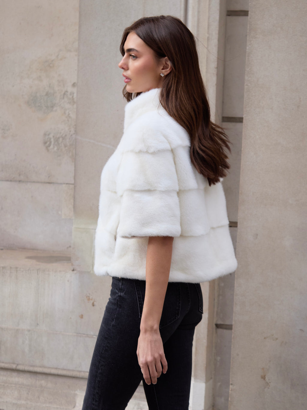 Dark Gray The Charlotte 6 in 1 Coat White the-charlotte-6-in-1-coat-white Coat XS,S,M,L,XL L.Cuppini