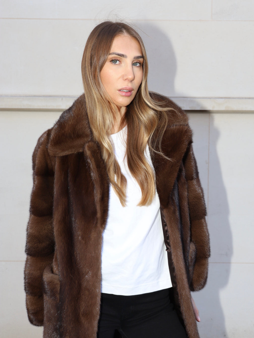 Black The Samantha Coat Chocolate Brown the-samantha-coat-brown-copy Coat XS,S,M,L,XL L.Cuppini