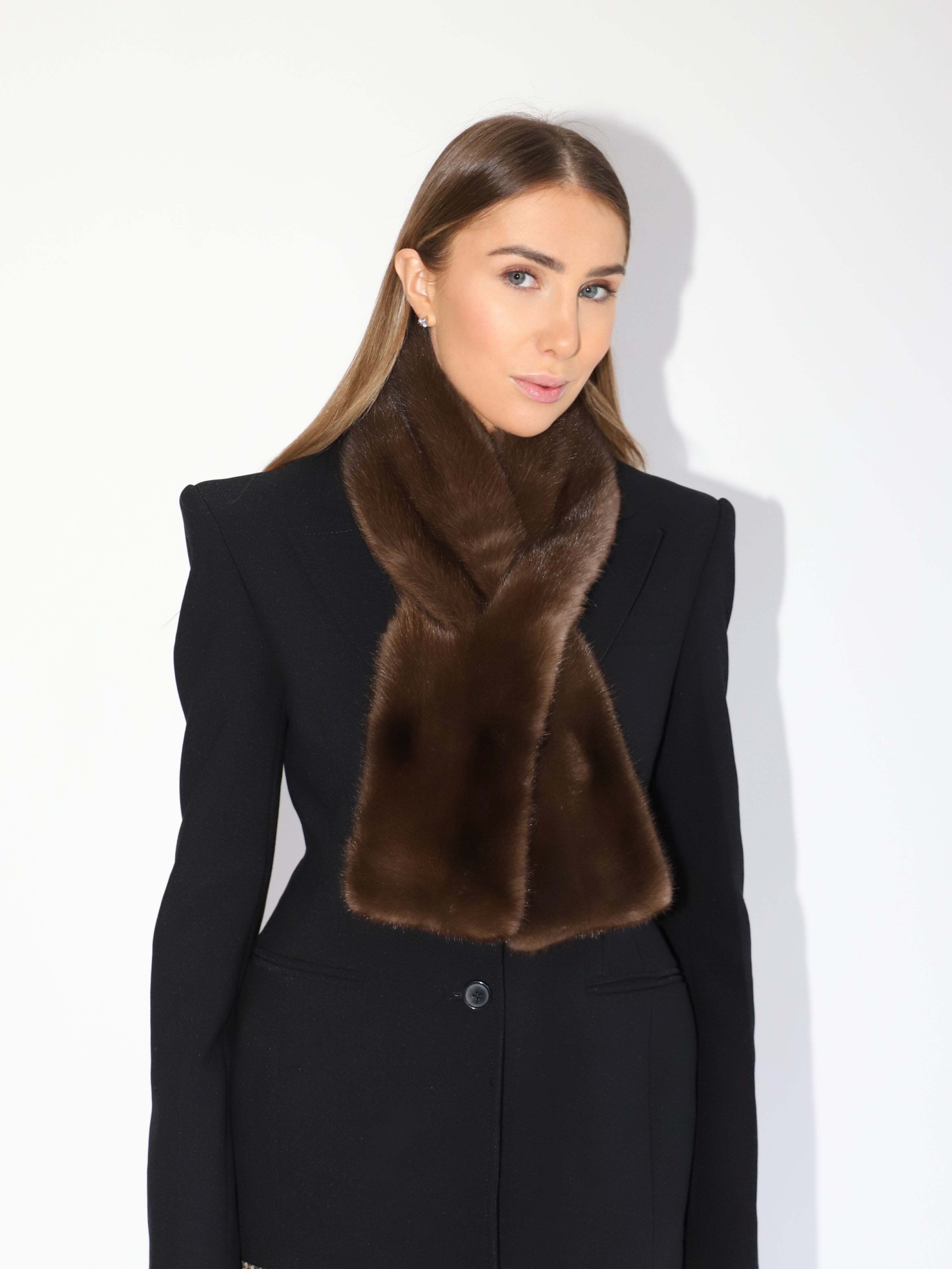 Hooded Alexandra Coat Black – L.Cuppini