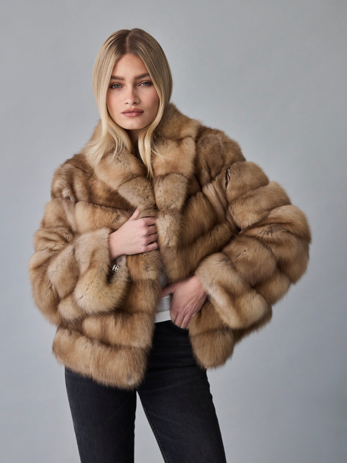 Sable Coat Light Brown