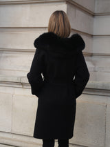 Dark Gray The Paris Coat Black the-paris-coat-black Coat S / Black,M / Black,L / Black L.Cuppini