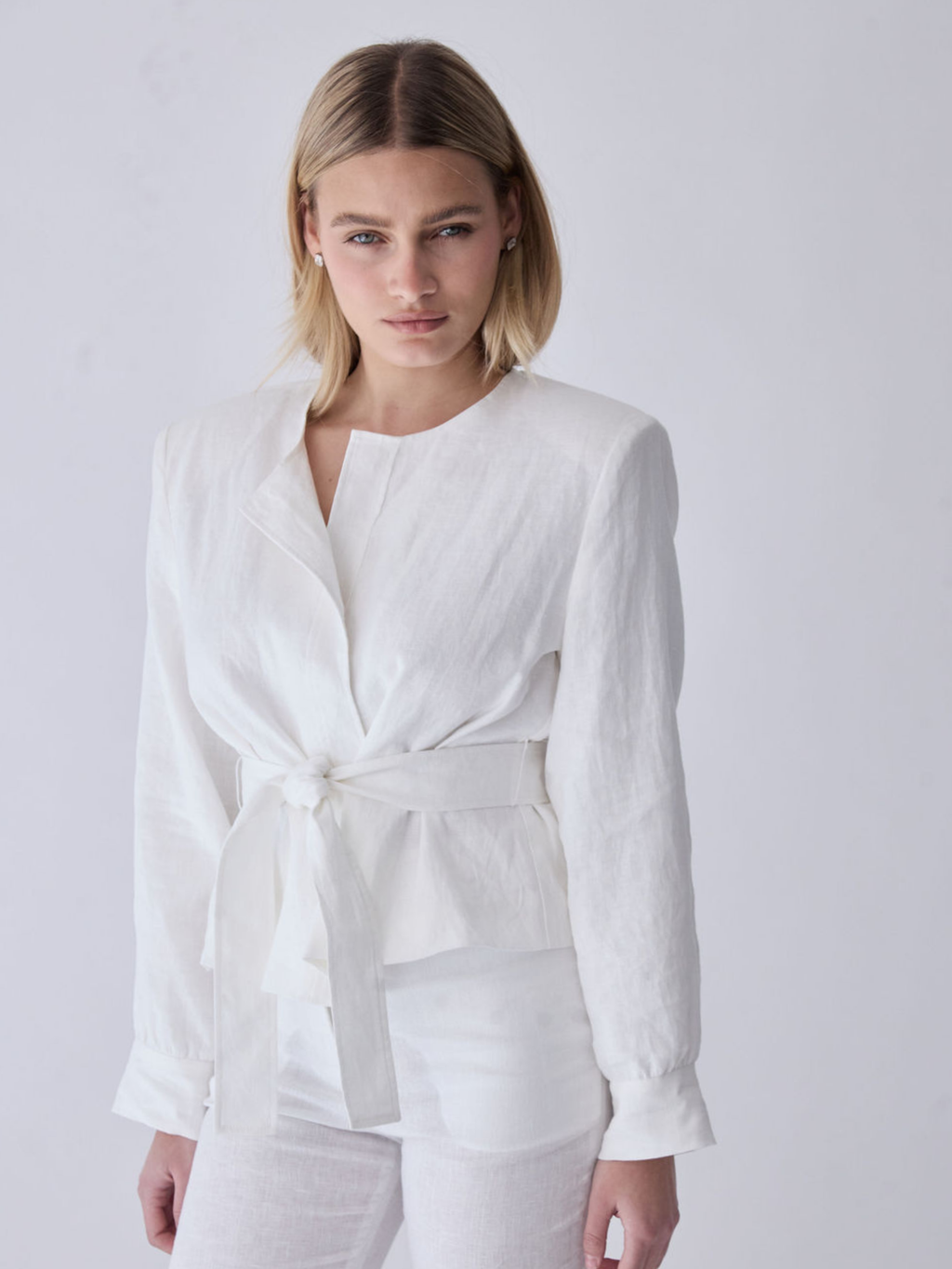 The Heidi Linen Jacket