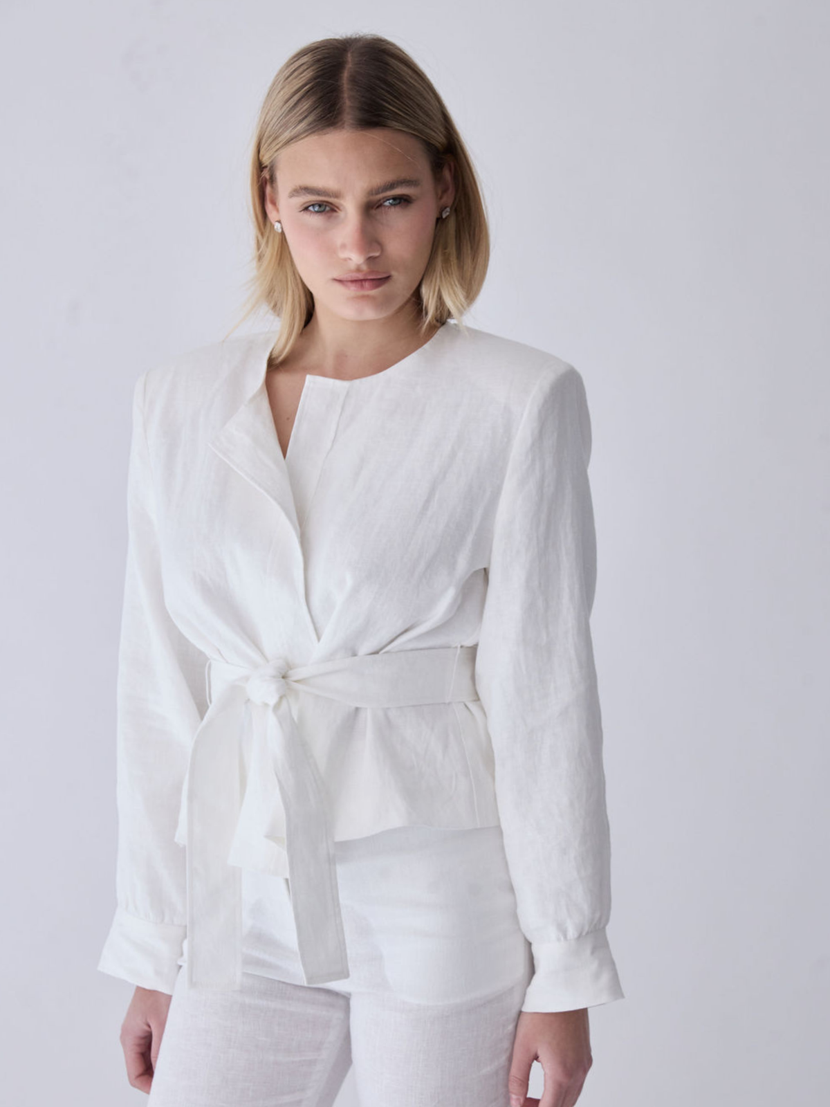 The Heidi Linen Jacket