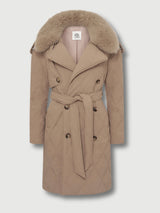 Beige The Victoria Trench Coat the-victoria-trench-coat Coat S,M,L L.Cuppini