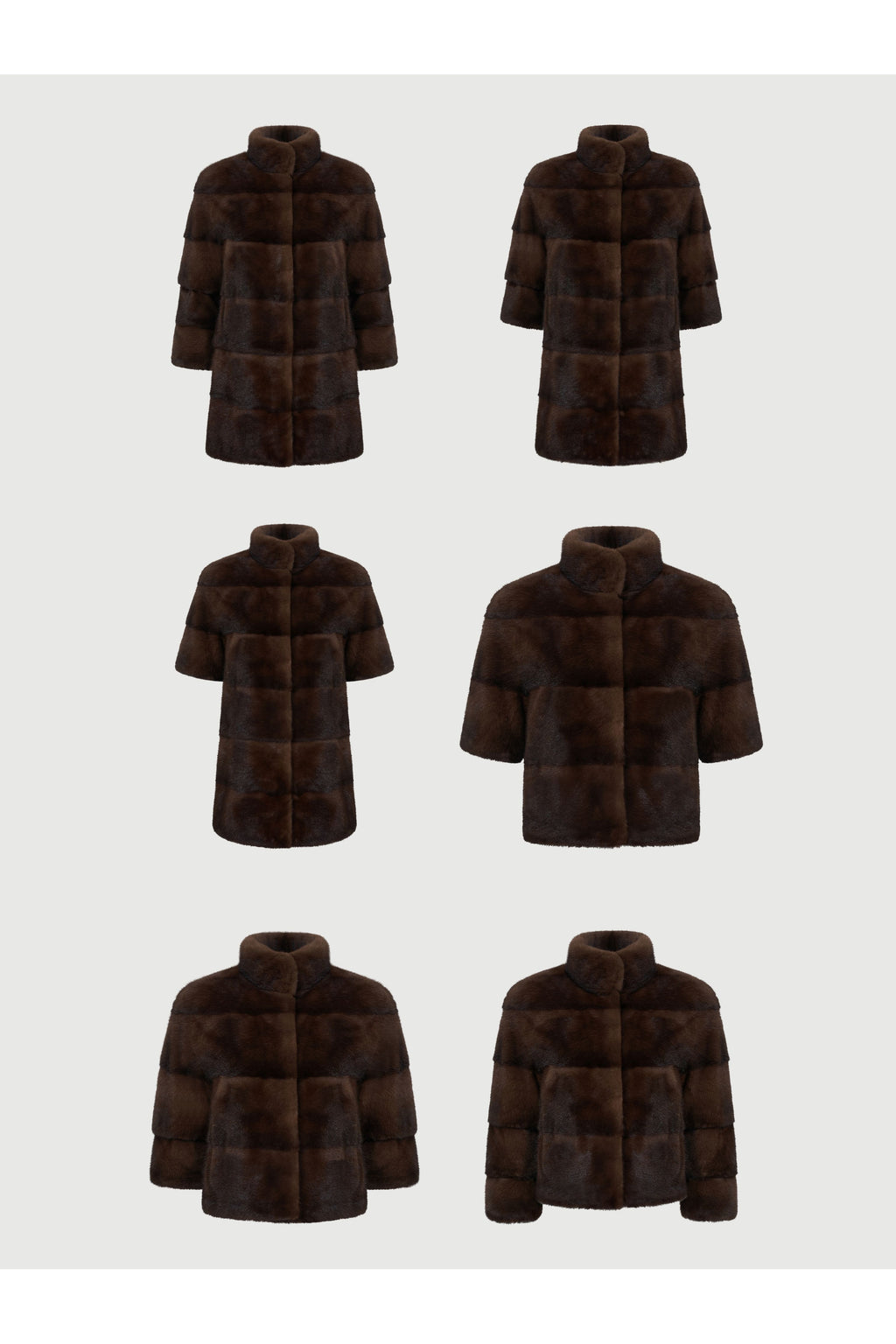 The Charlotte 6 in 1 Coat Chocolate Brown