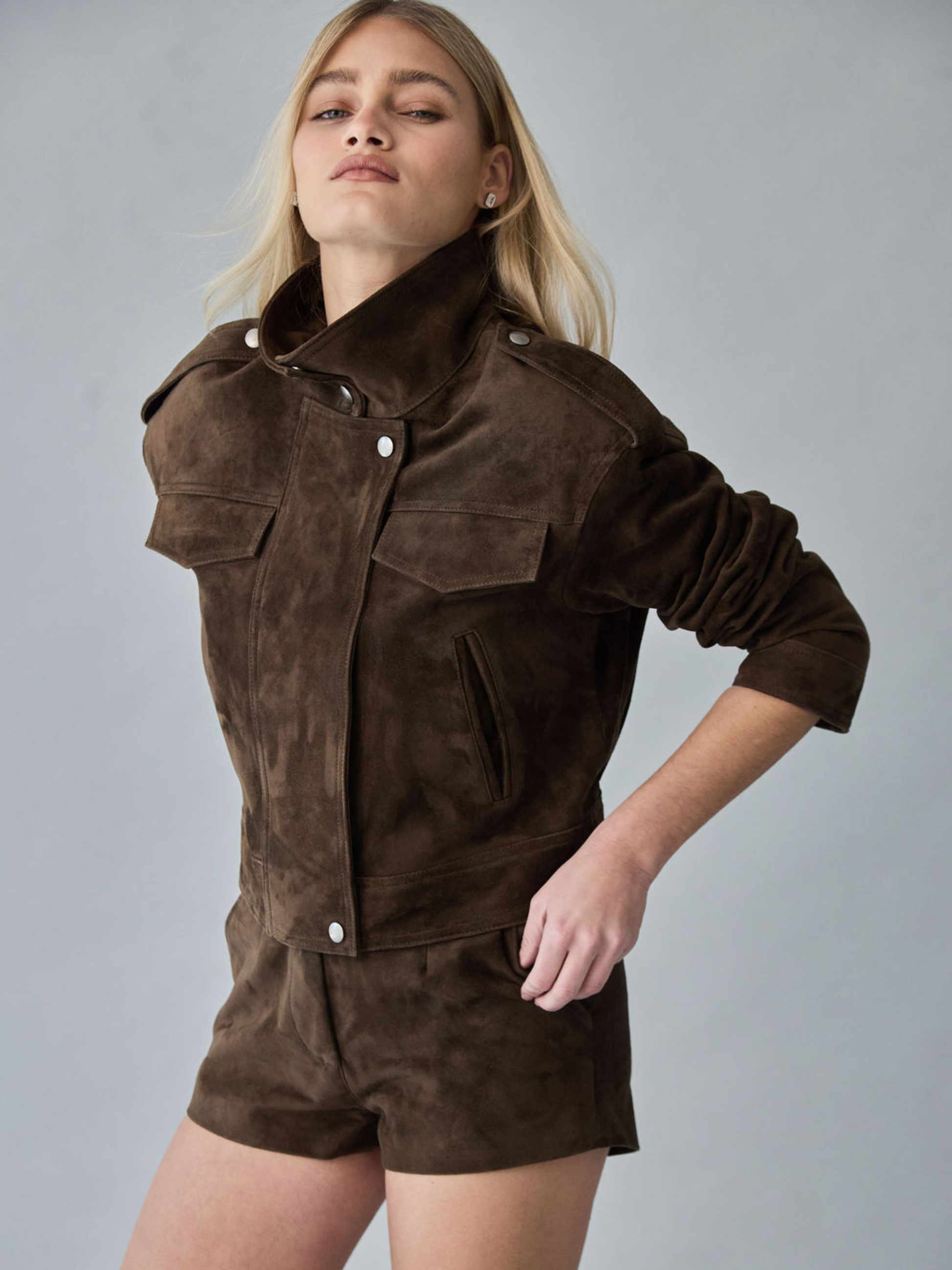 The Laura Suede Jacket