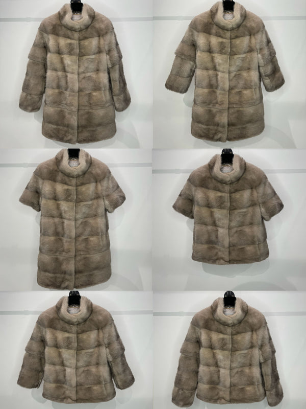 Gray The Charlotte 6 in 1 Coat Grey the-charlotte-6-in-1-coat-grey Coat XS,S,M,L,XL L.Cuppini