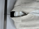 Dark Gray Brit Suede Biker Jacket White brit-suede-biker-jacket-white S / white,M / white,L / white L.Cuppini