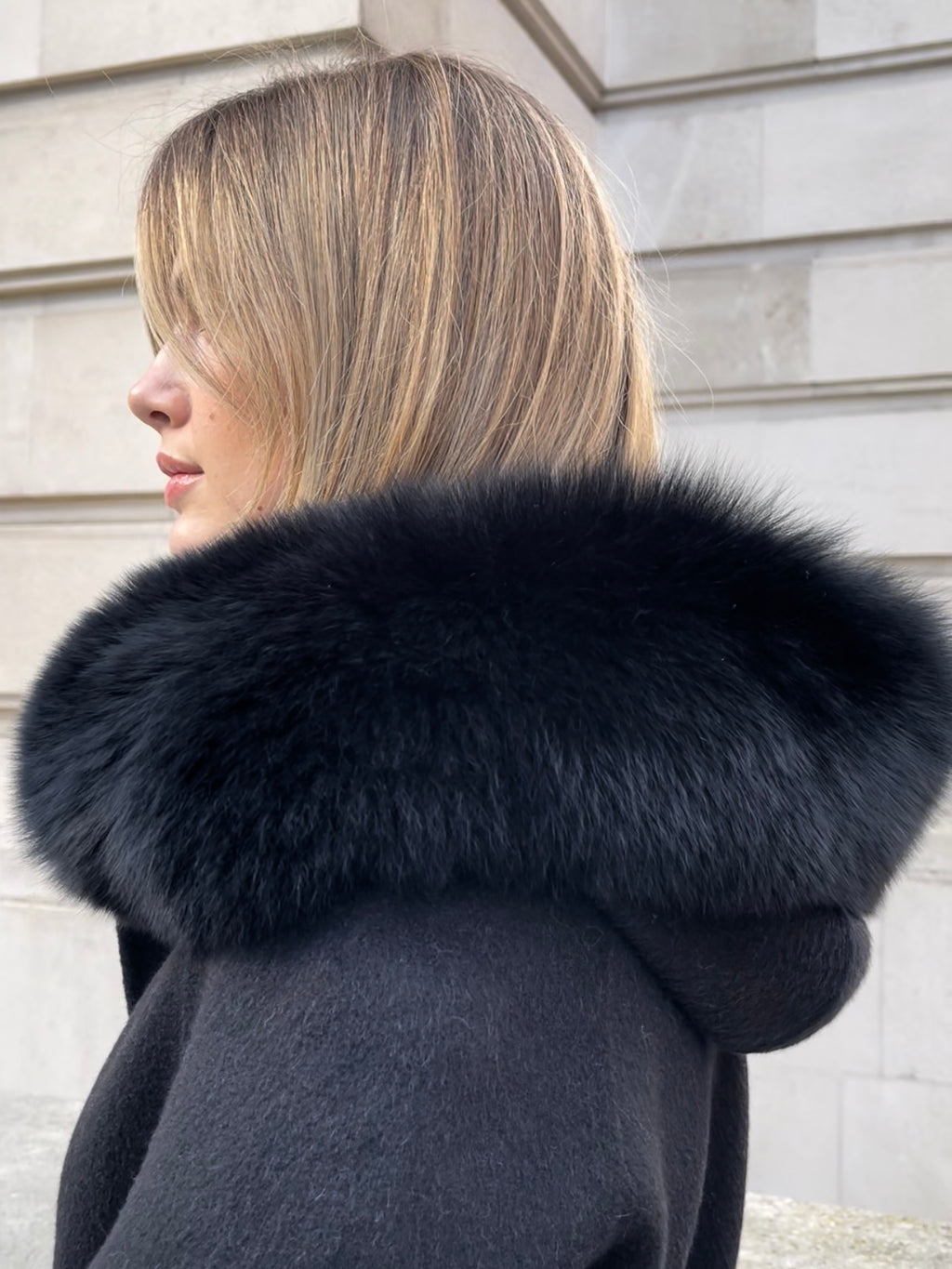 The Paris Coat Black
